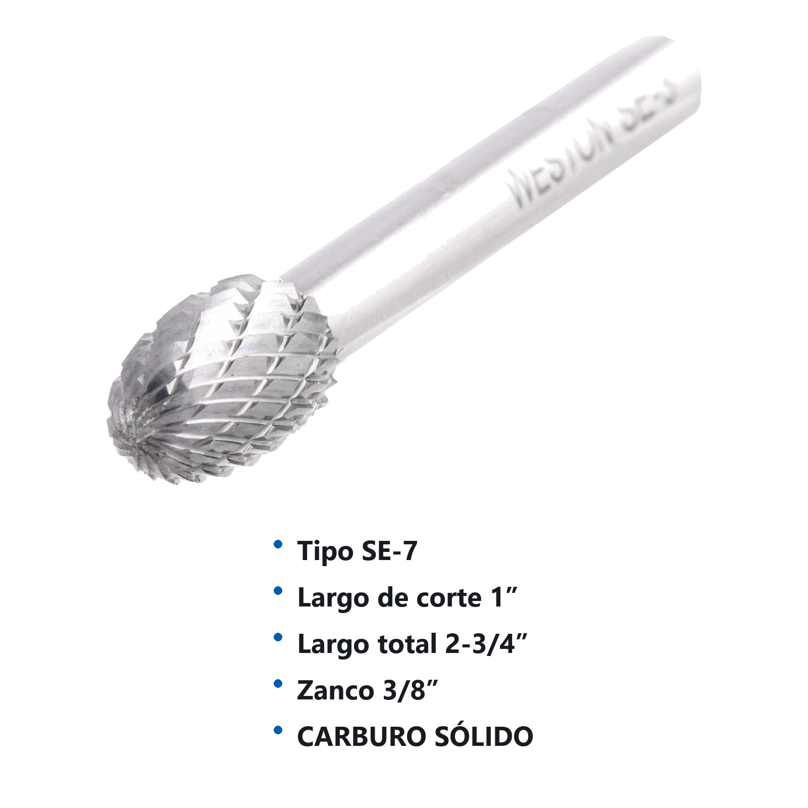 LIMA ROTATIVA SE-7   3/4" DC - Imagen 2