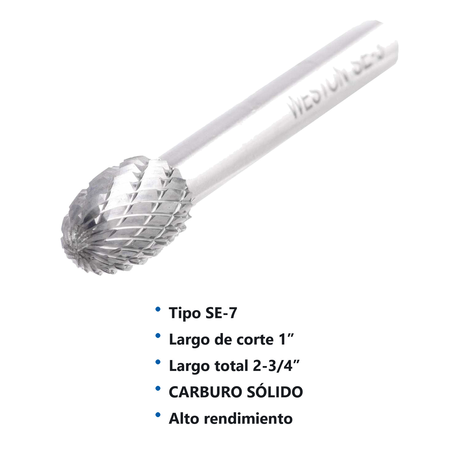 LIMA ROTATIVA SE-7   3/4" ZANCO 3/8" DC - Imagen 2
