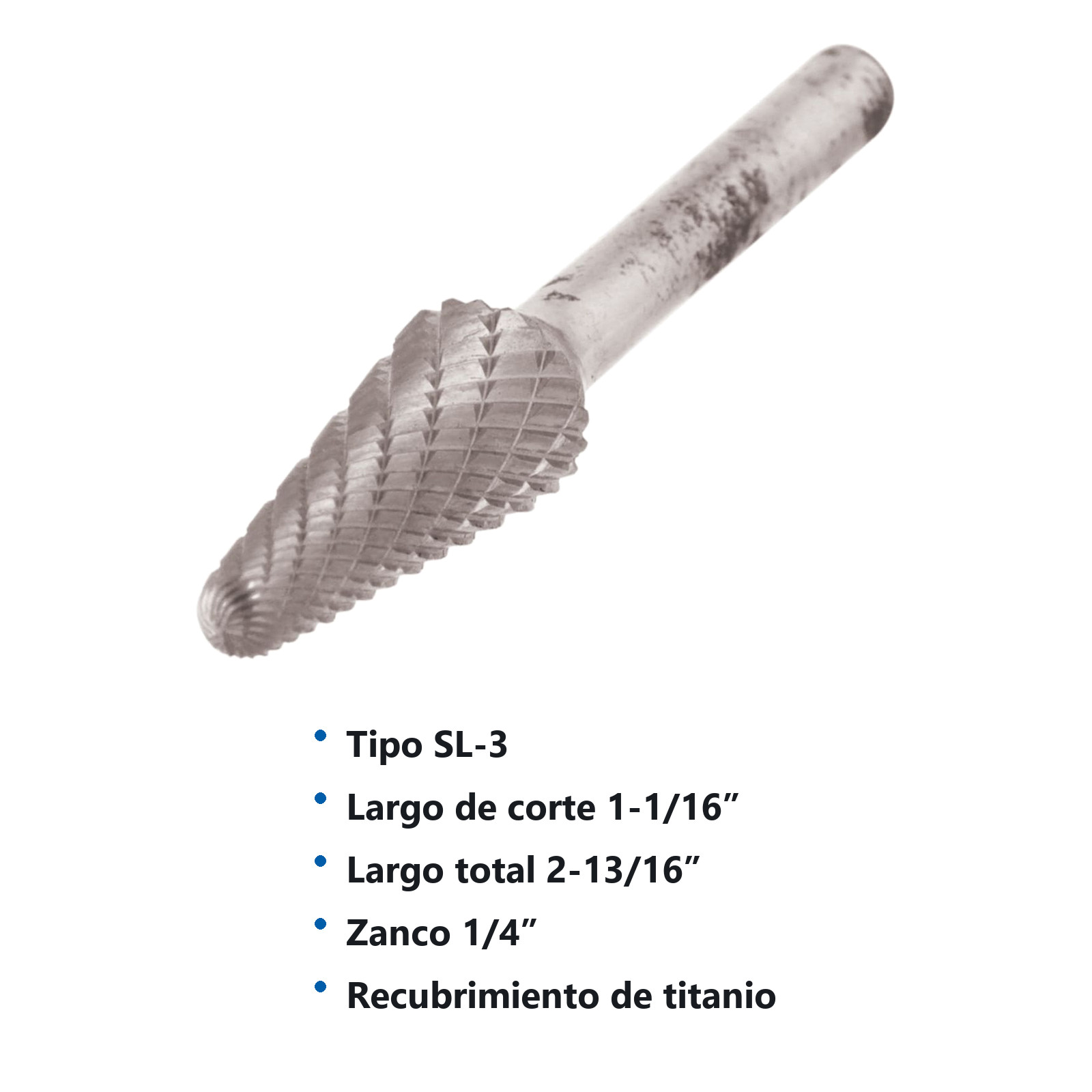 LIMA ROTATIVA SL-3 3/8" DOBLE CORTE - Imagen 2