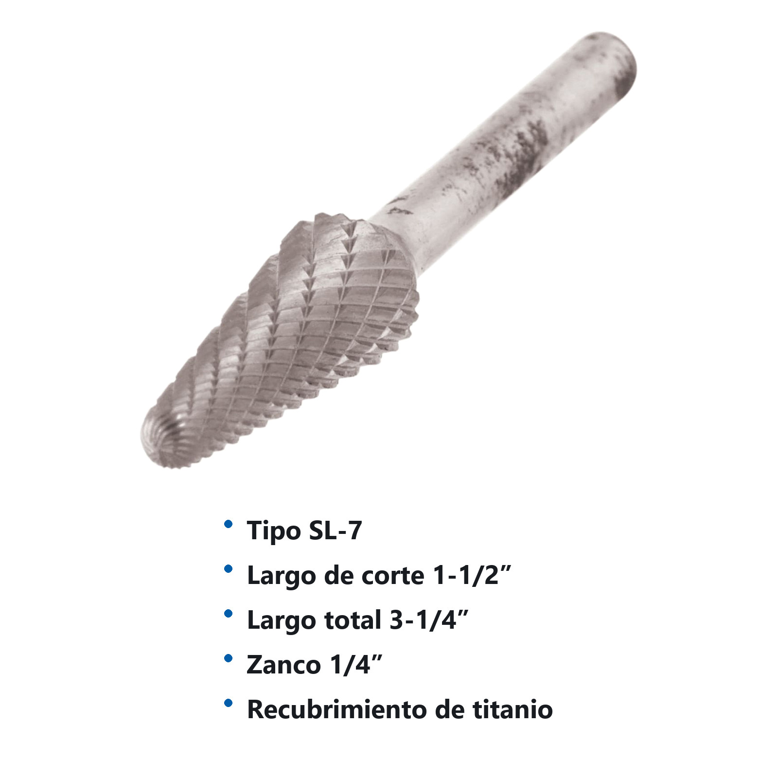 LIMA ROTATIVA SL-7 3/4" DOBLE CORTE - Imagen 2
