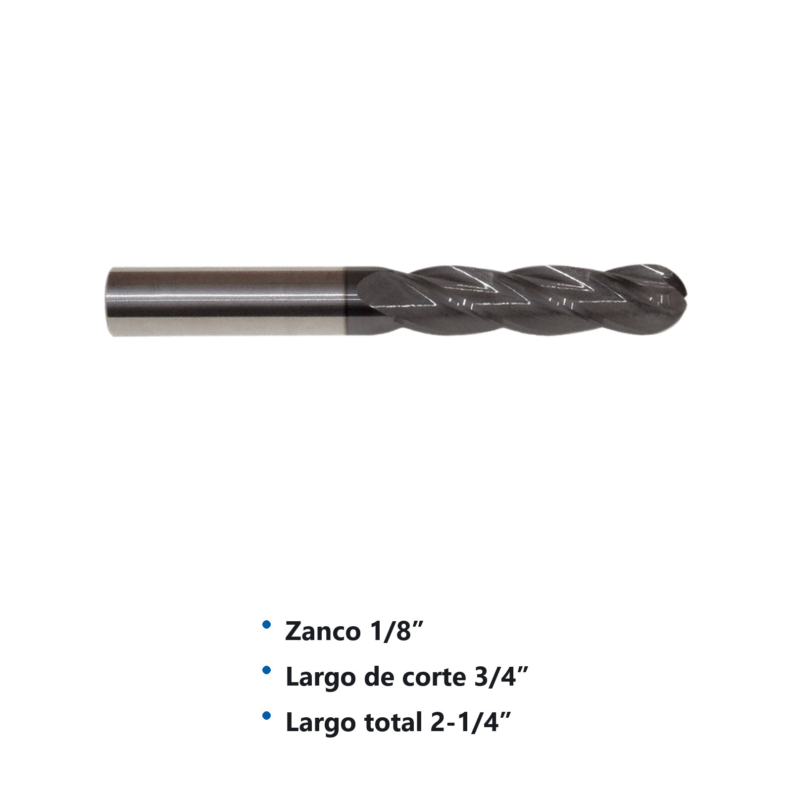 CORTADOR VERT BOLA 1/8"X2-1/4"4F ALTIN - Imagen 2