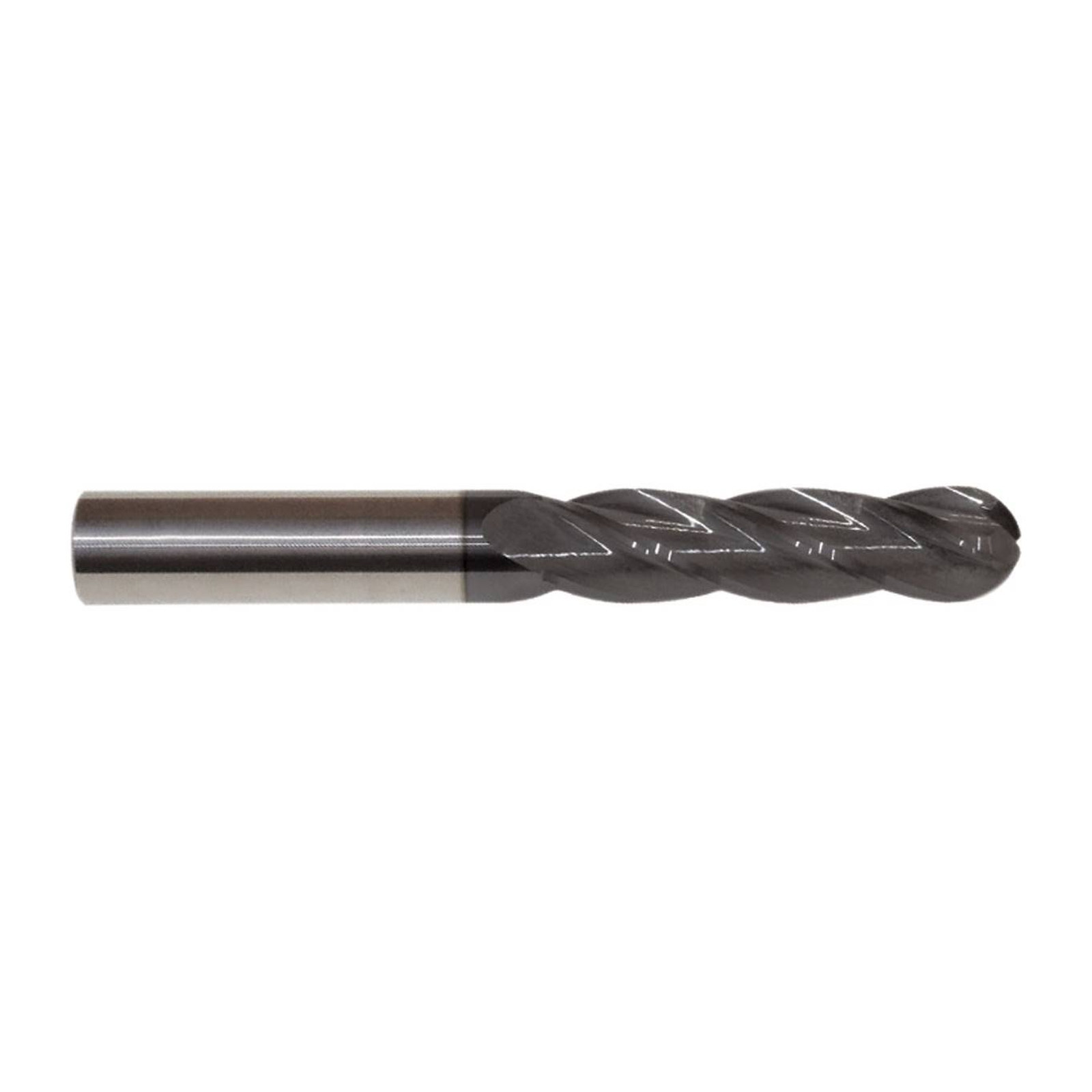 Cortador Vertical de Bola 3/16" x 2-1/2" 4 Flautas Recubrimiento AlTiN WESTON PLUS
