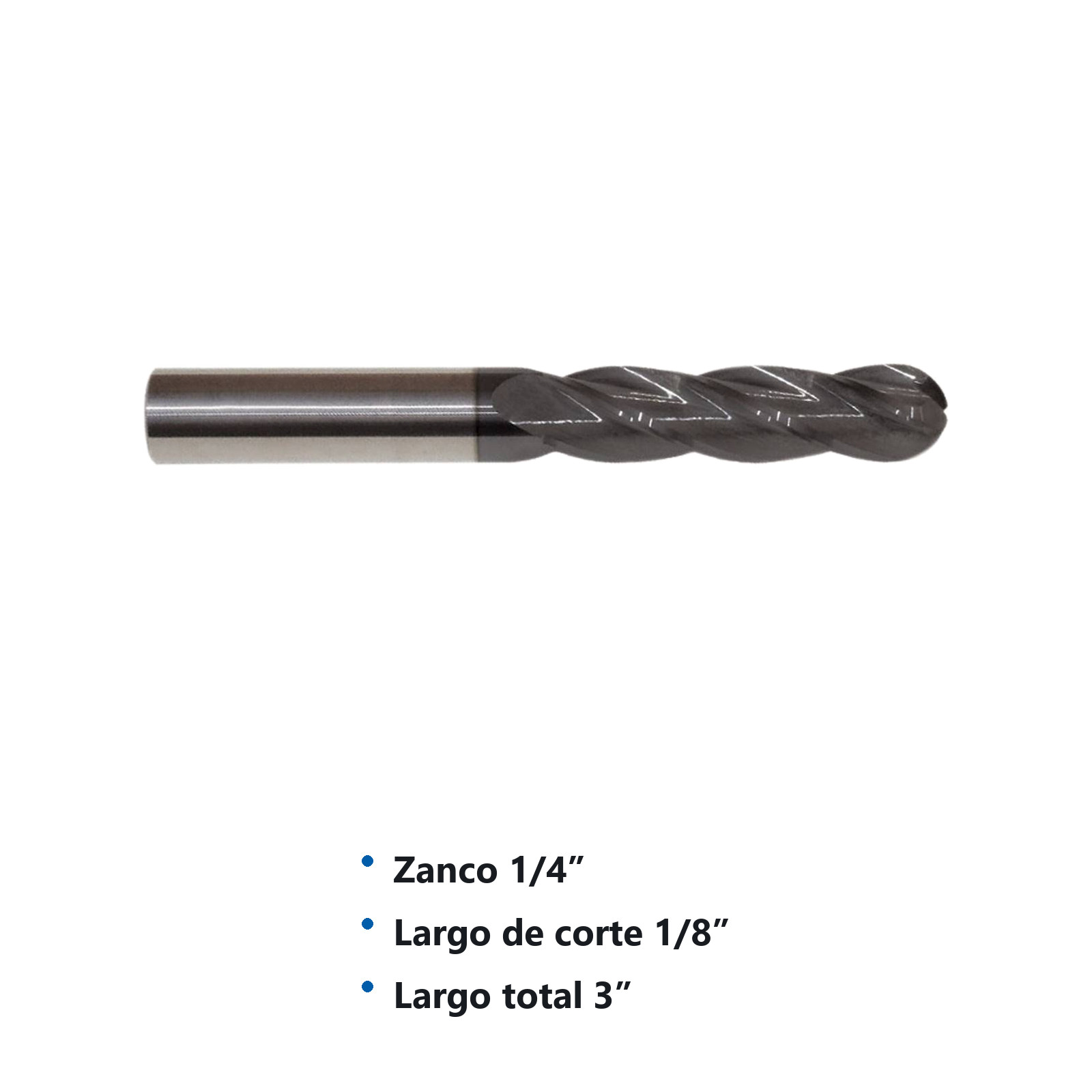CORTADOR VERT BOLA 1/4"X3"4F ALTIN LGO - Imagen 2