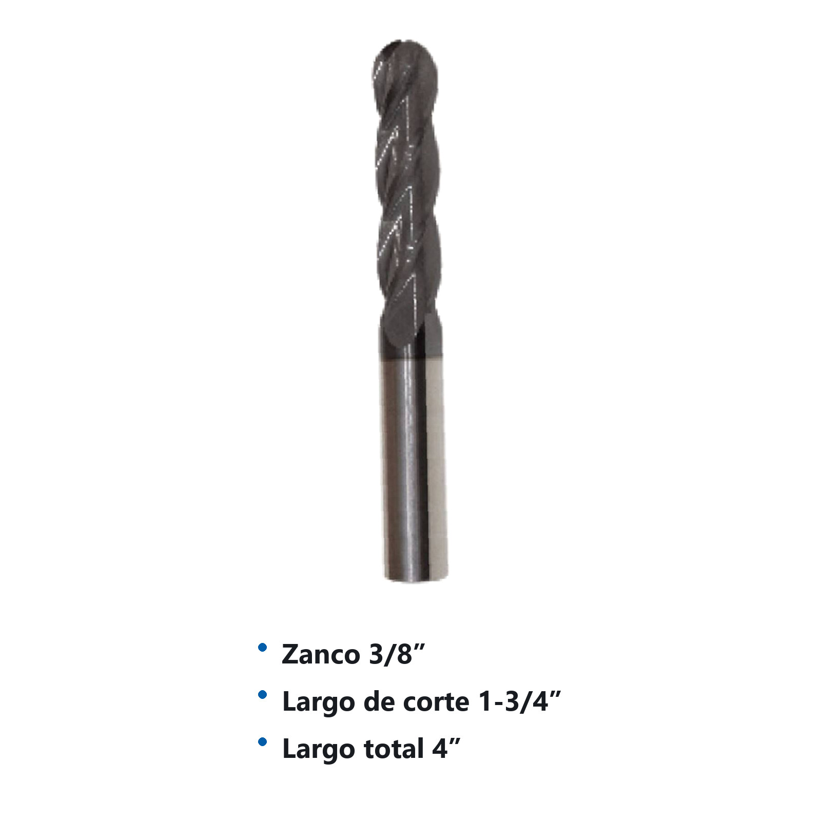 CORTADOR VERT BOLA 3/8"X4"4F ALTIN EXTRA LGO - Imagen 2
