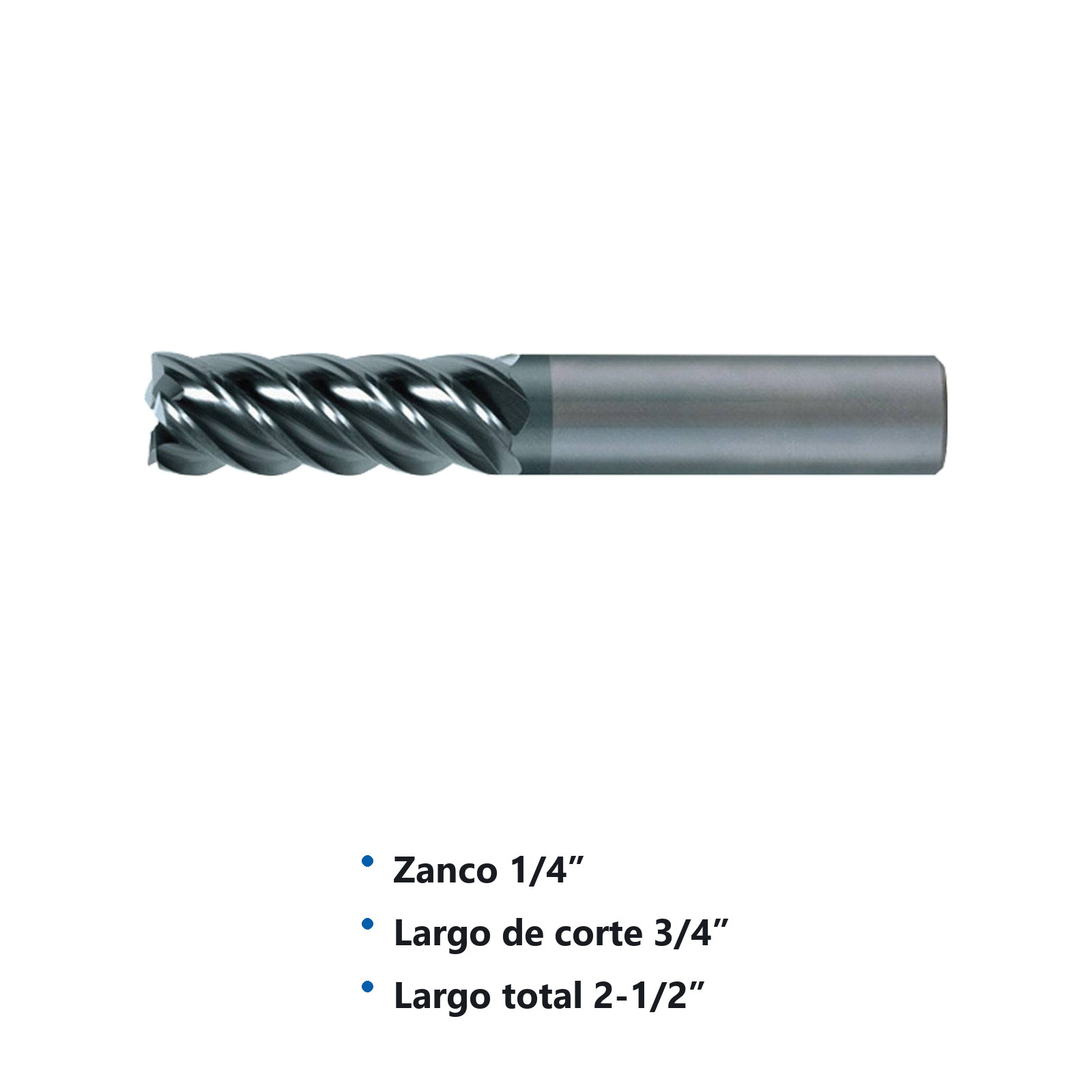 CORTADOR VERT ALTO REND 1/4" 6F NACRO - Imagen 2
