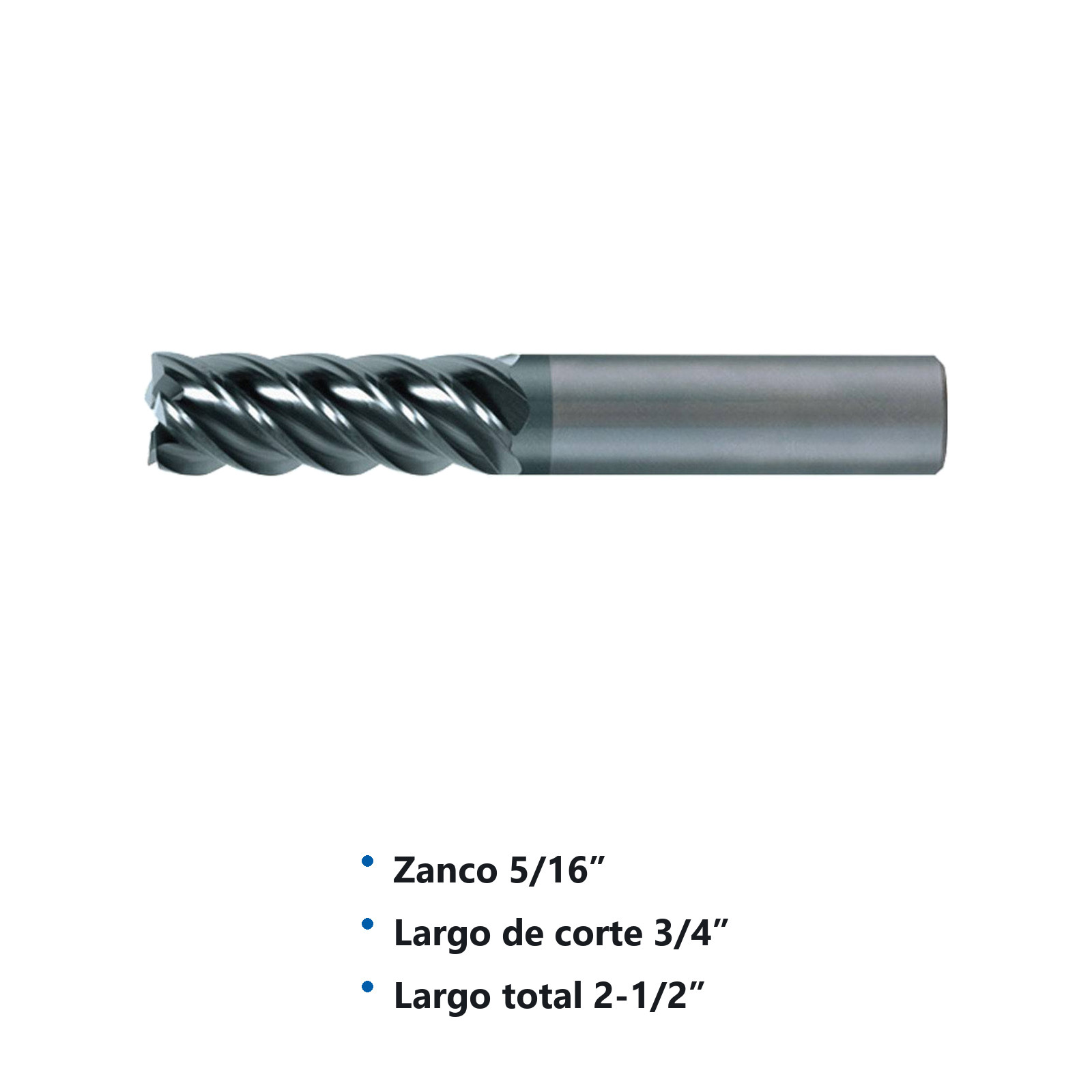 CORTADOR VERT ALTO REND 5/16" 6F NACRO - Imagen 2