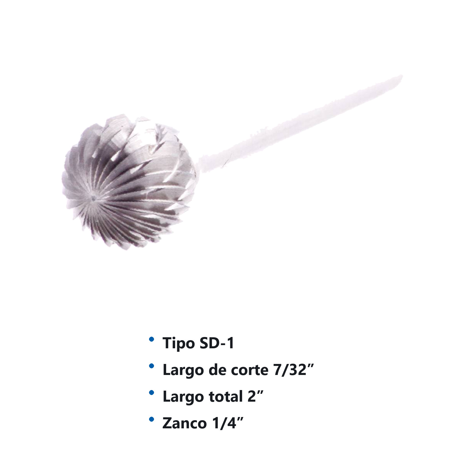 LIMA ROTATIVA SD-1  1/4" - Imagen 2