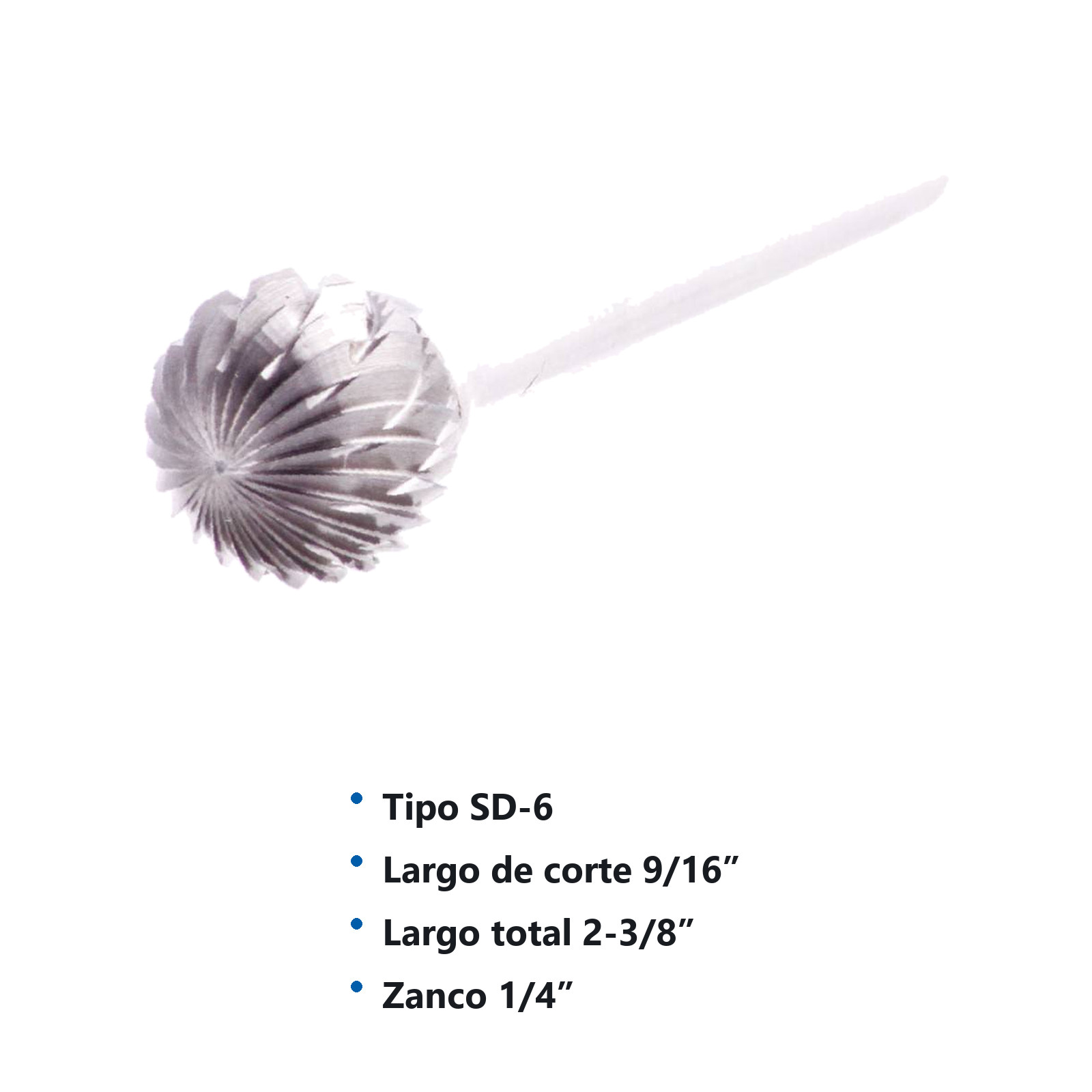 LIMA ROTATIVA SD-6  5/8" - Imagen 2
