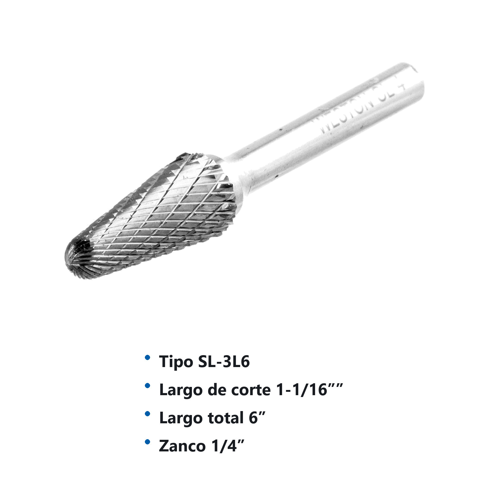 LIMA ROTATIVA SL-3 3/8" x 6" - Imagen 2