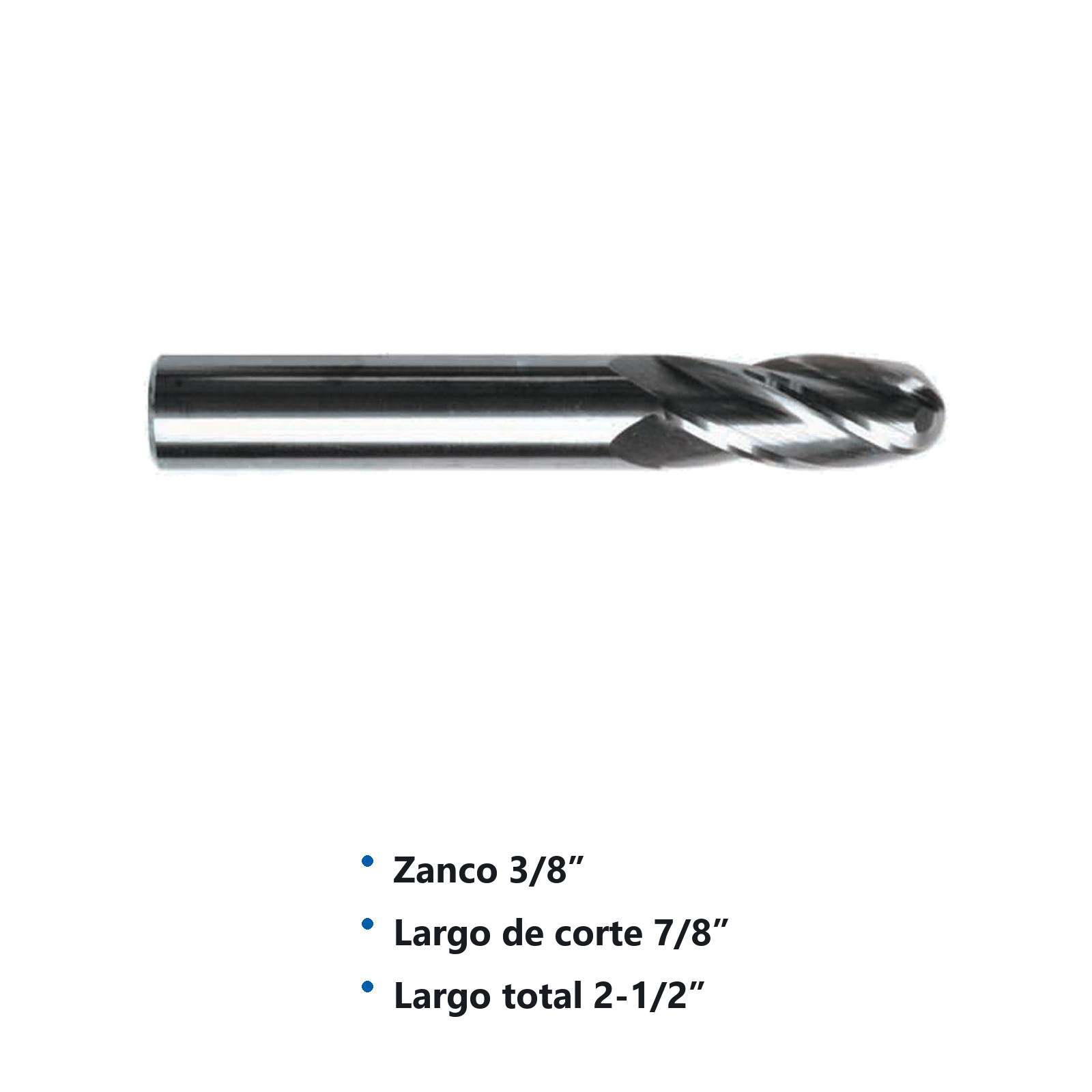 CORT. VERT. RADIAL CARBURO 3/8 X 3/8" 4F - Imagen 2