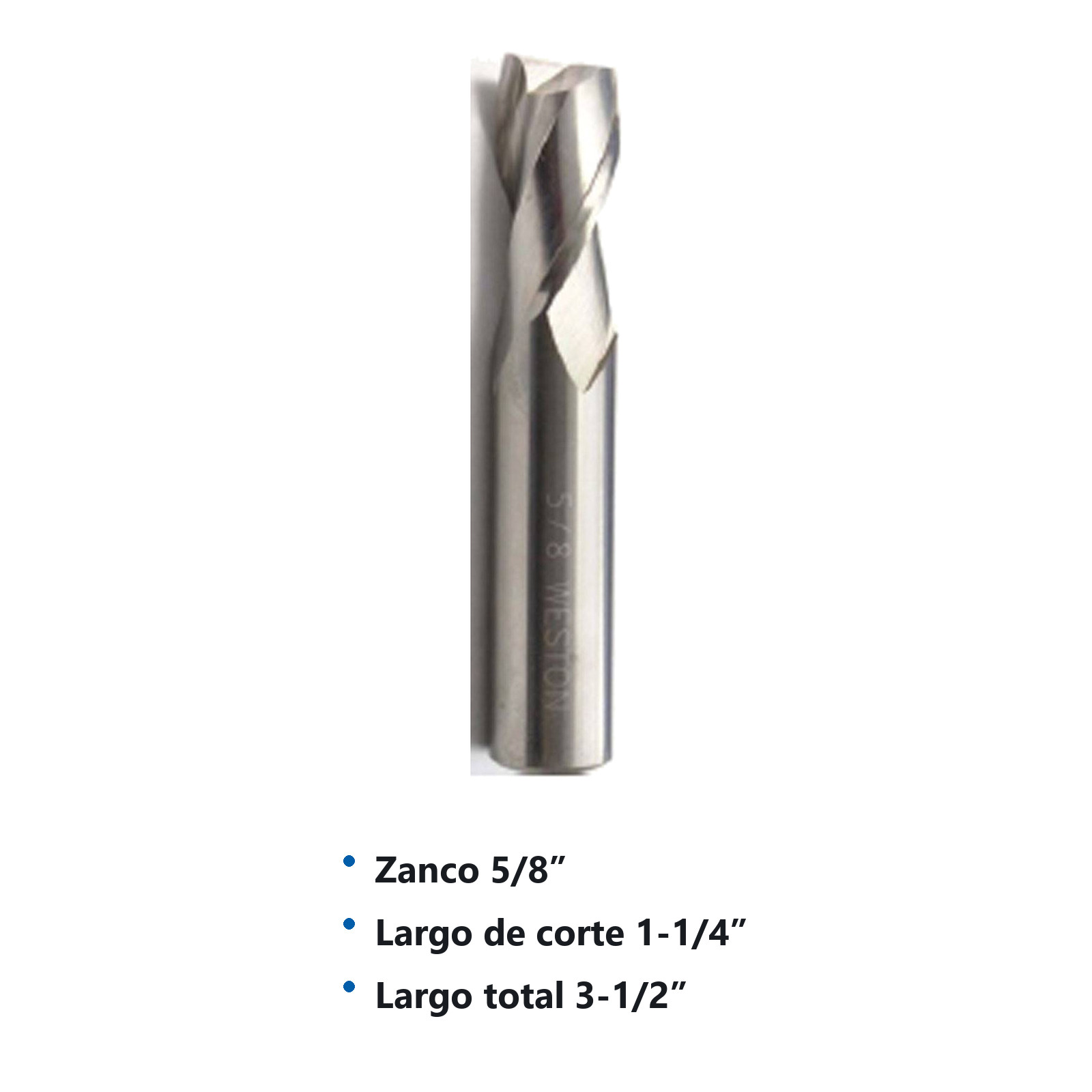 CORTADOR VERT. CARBURO 5/8 X 5/8" 2F - Imagen 2