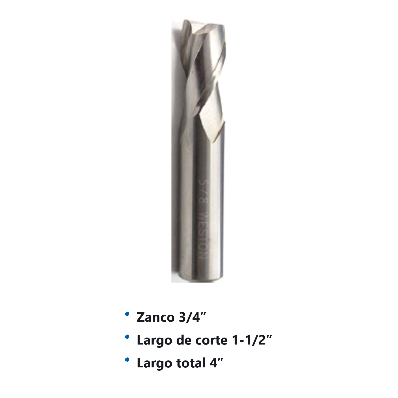 CORTADOR VERT. CARBURO 3/4 X 3/4" 2F - Imagen 2