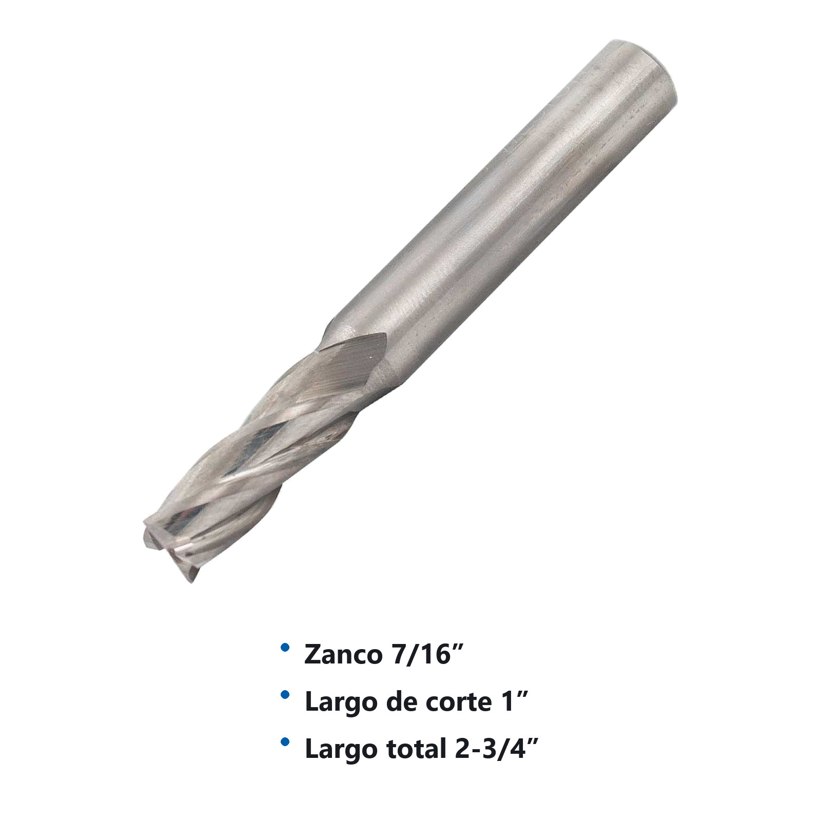 CORT. VERT. CARBURO 7/16 X 7/16" 4F - Imagen 3