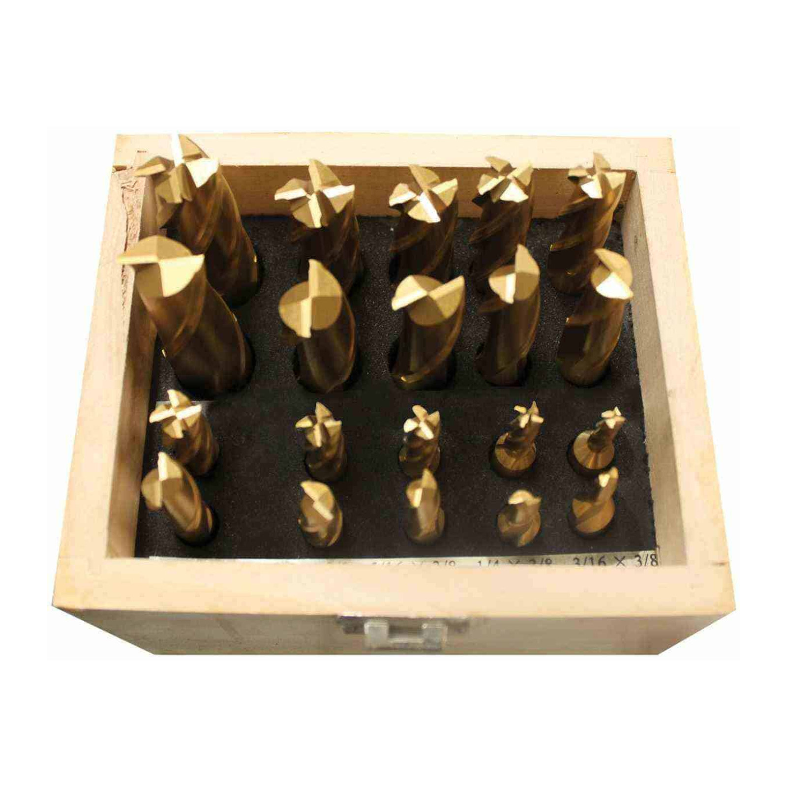 Juego de Cortadores Verticales con Titanio Weston 20 Piezas