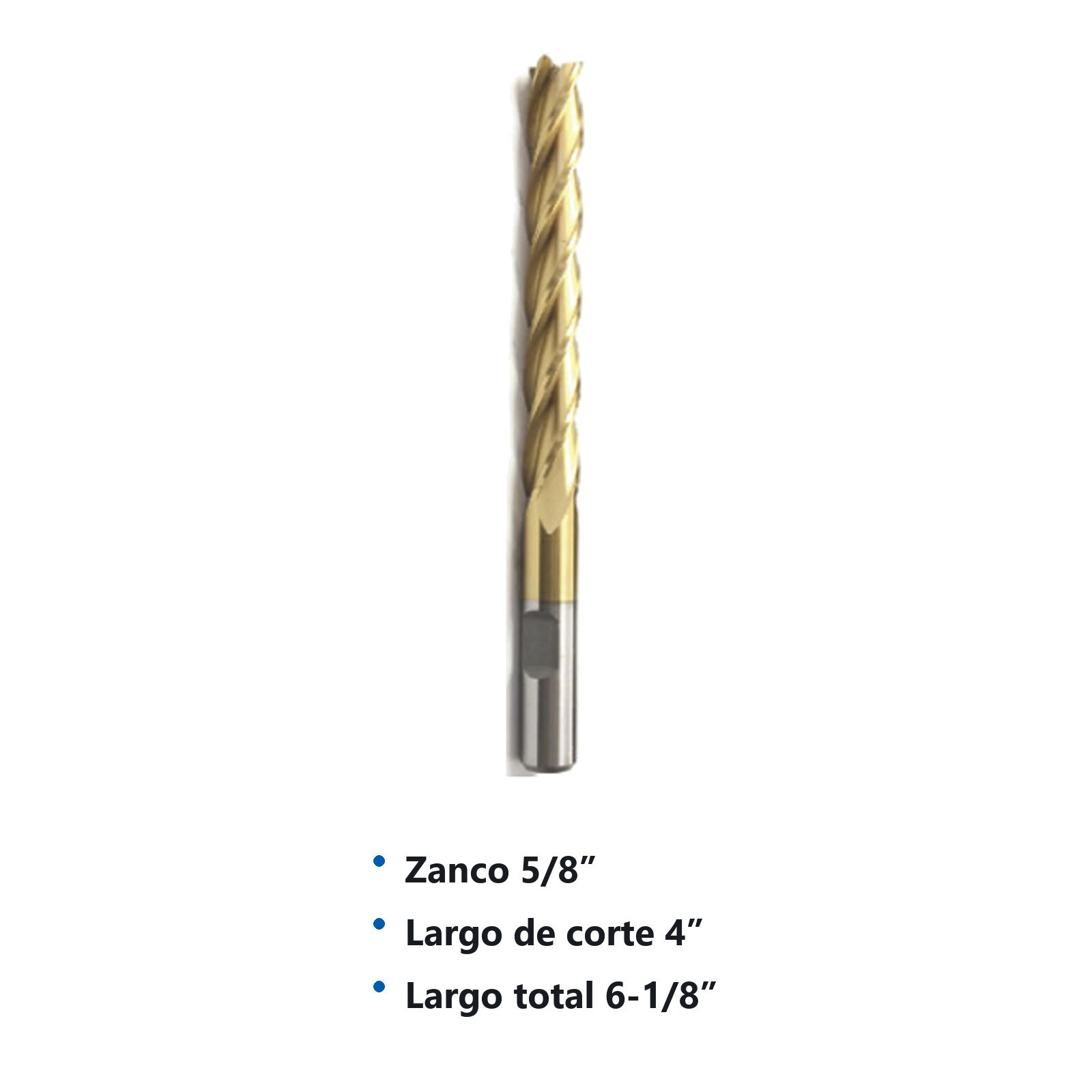CORTADOR VERTICAL 5/8 X 5/8" EXT/LGO TITANIO - Imagen 2