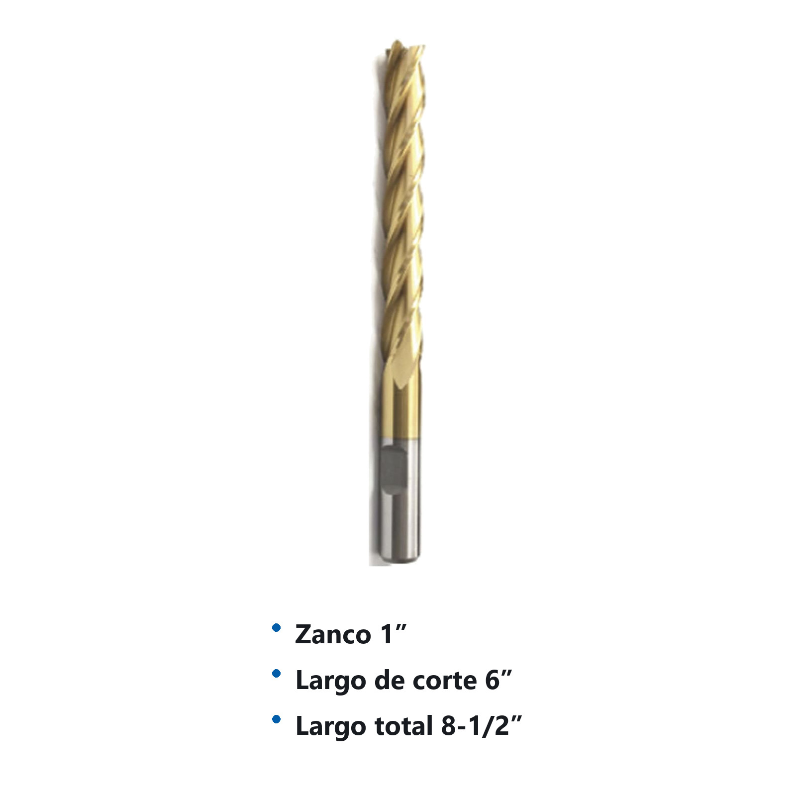 CORTADOR VERTICAL 1 X 1" 4F EXT/LGO TITANIO - Imagen 2