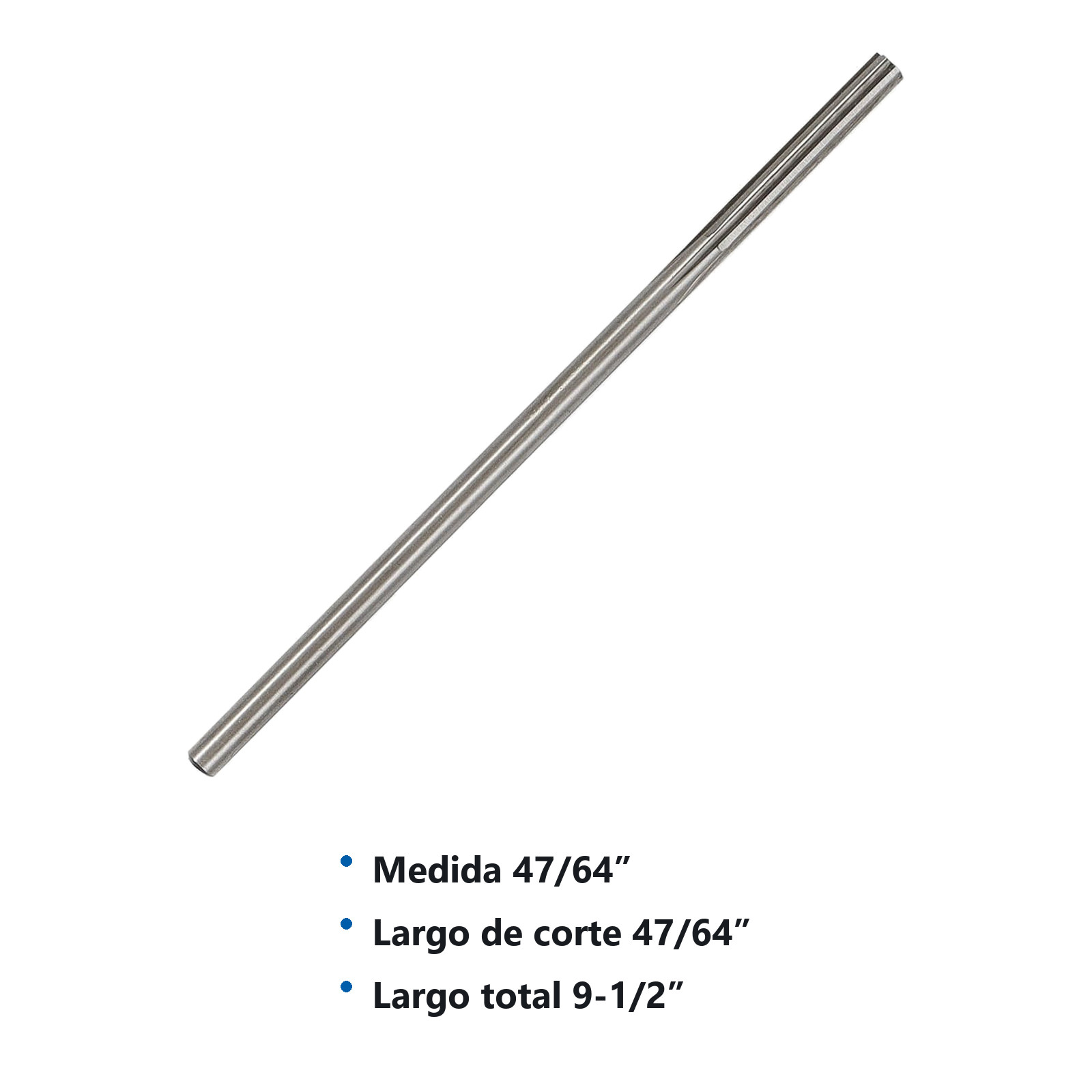 RIMA RECTA DE MAQUINA 47/64" - Imagen 3