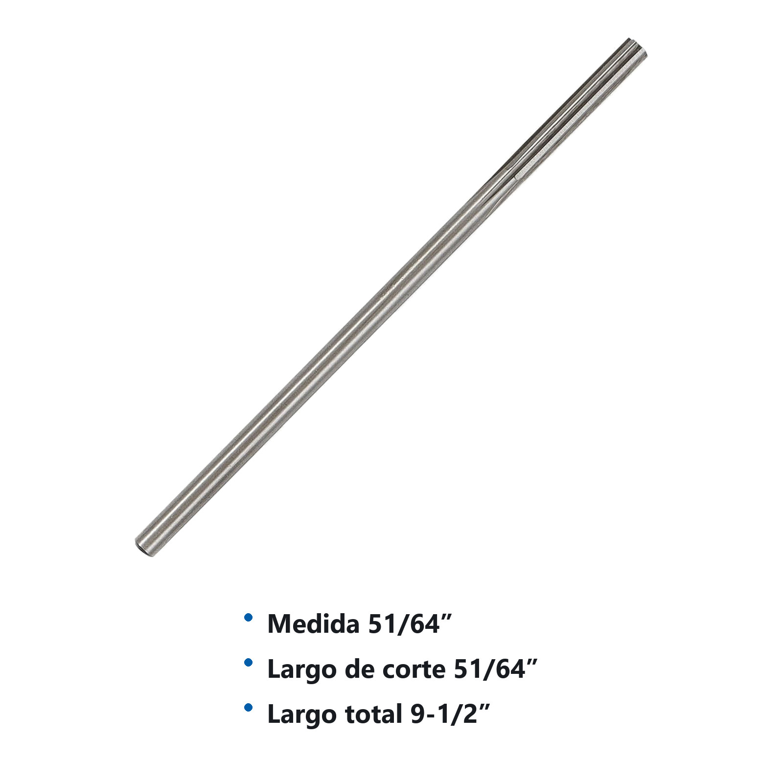 RIMA RECTA DE MAQUINA 51/64" - Imagen 3