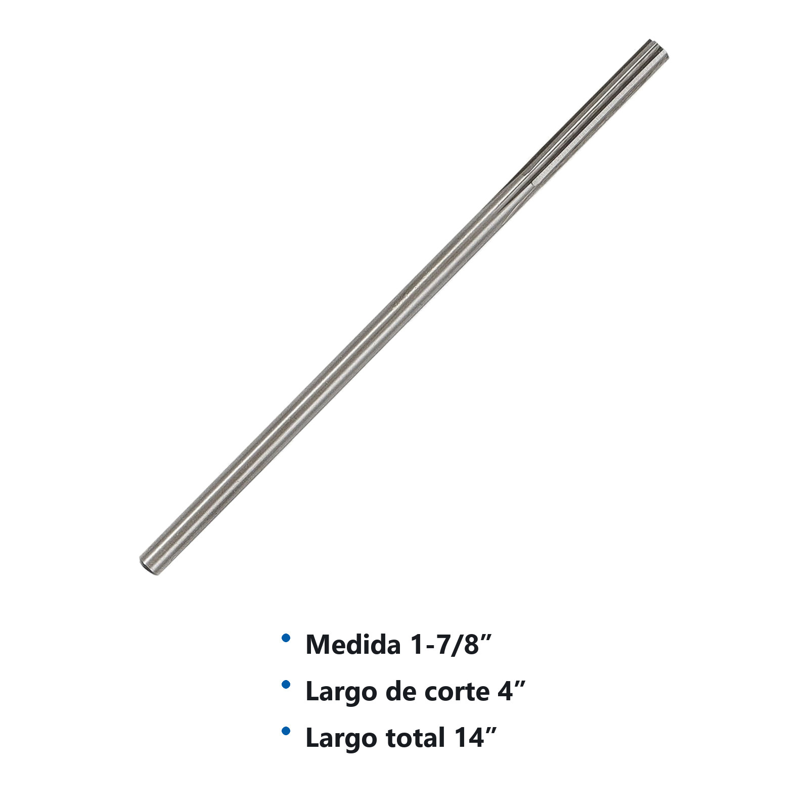 RIMA RECTA DE MAQUINA 1-7/8" - Imagen 3