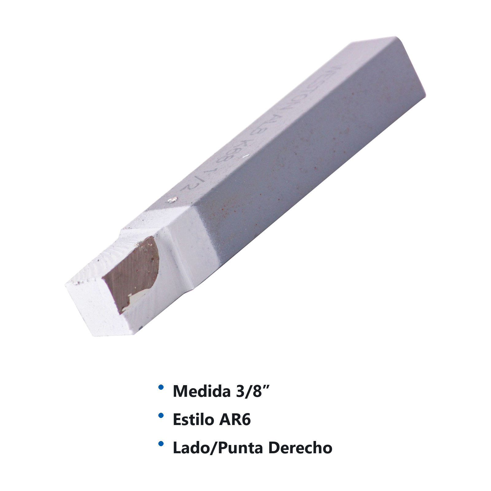 BURIL CALZADO AR6 K68 3/8" DERECHO - Imagen 2
