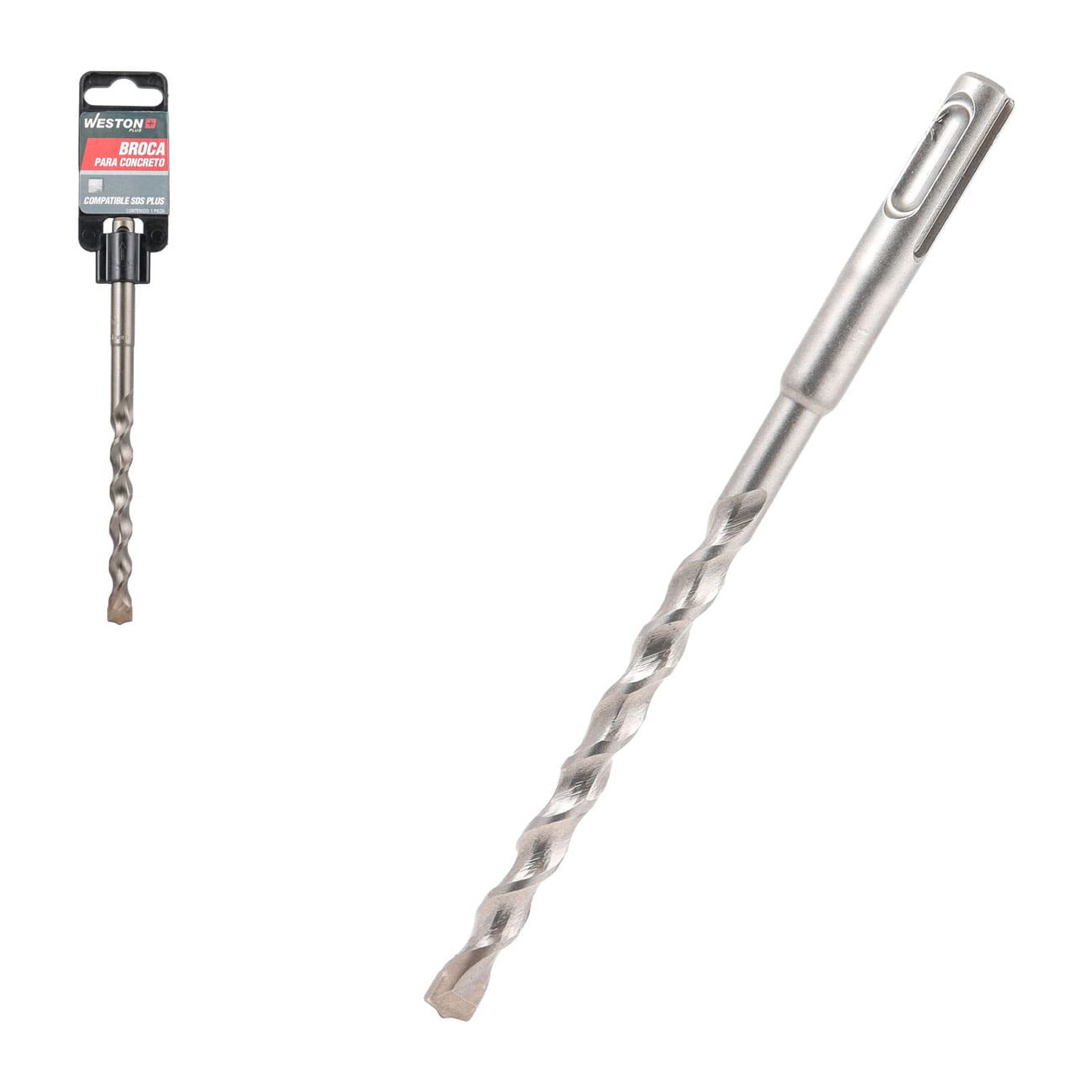 Broca para Concreto Zanco SDS Plus 1/4" x 6" Weston Plus