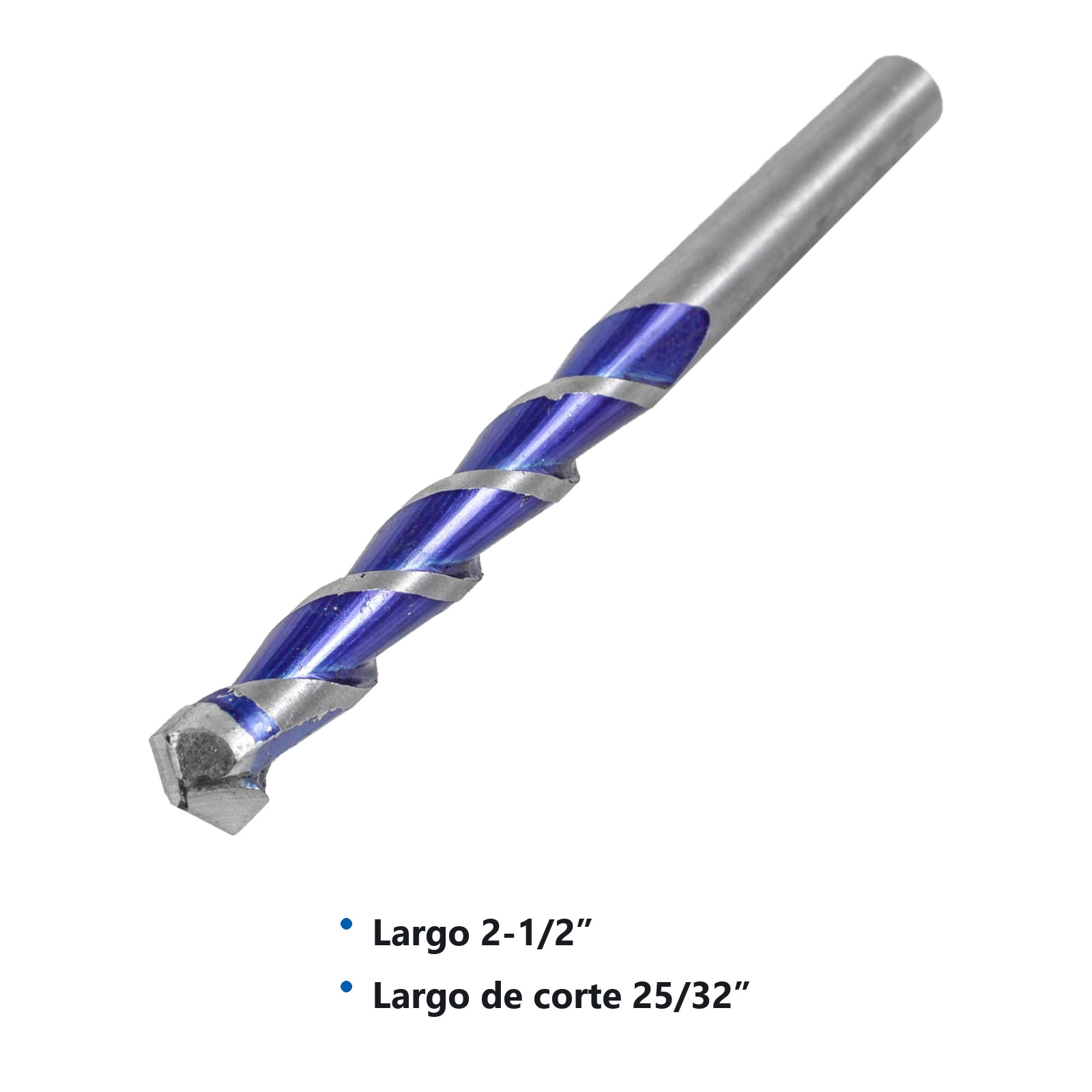 BROCA WP AZUL MULTIUSOS 1/8" - Imagen 2
