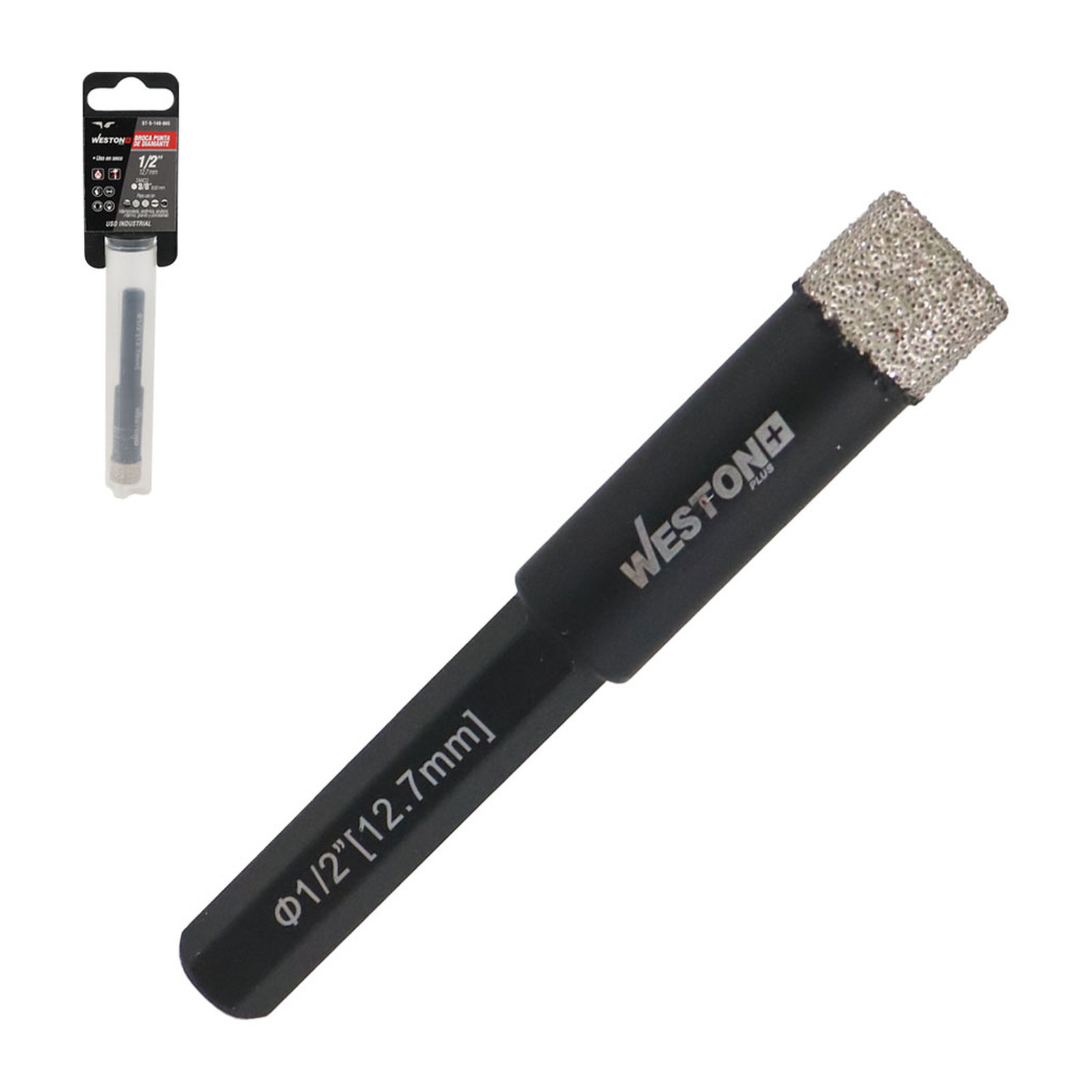 Broca de Diamante Weston Plus 1/2"