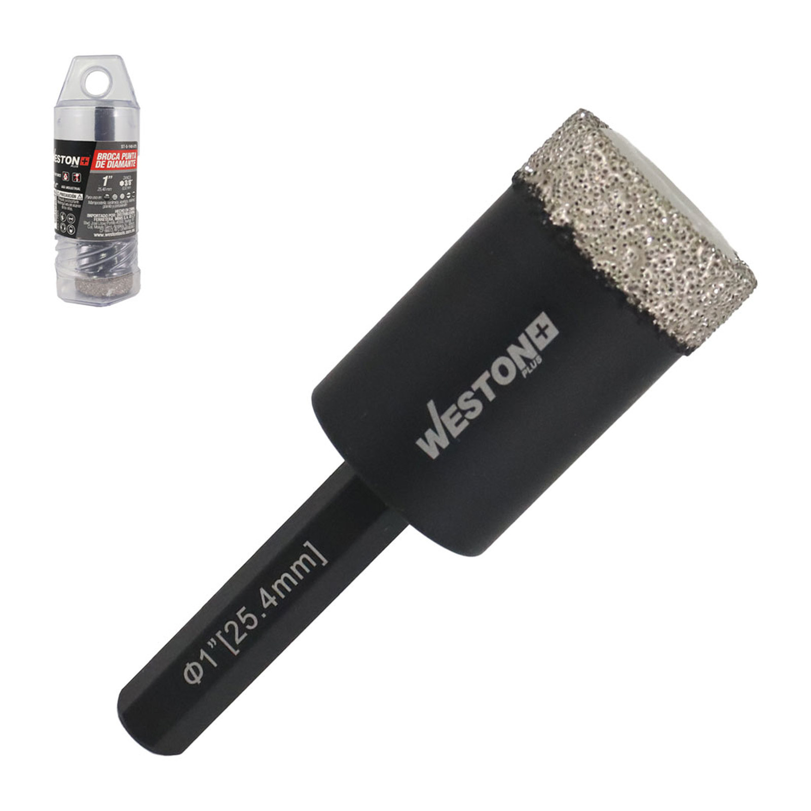 Broca de Diamante Weston Plus 1"