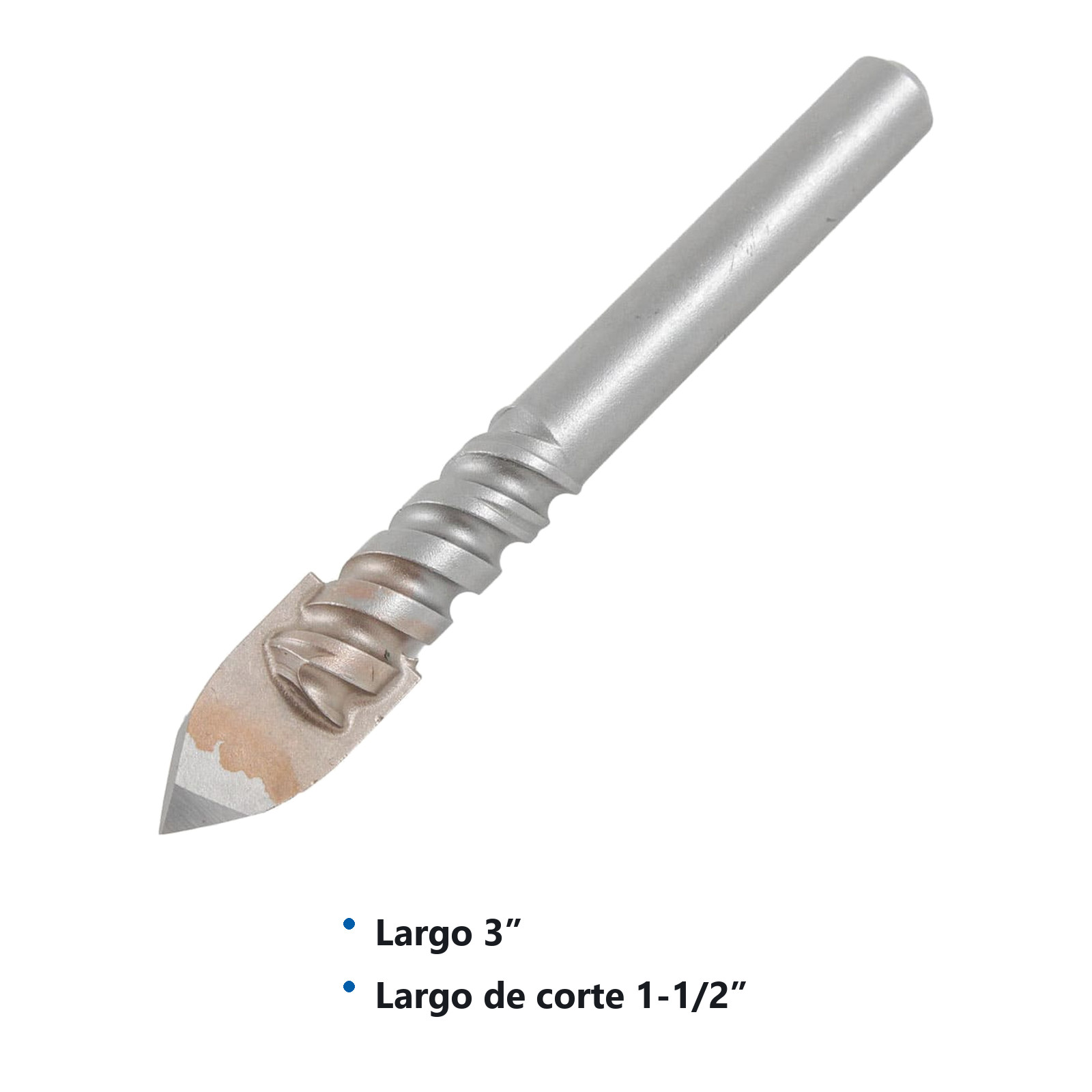 BROCA WP P/ VIDRIO 1/8" - Imagen 3