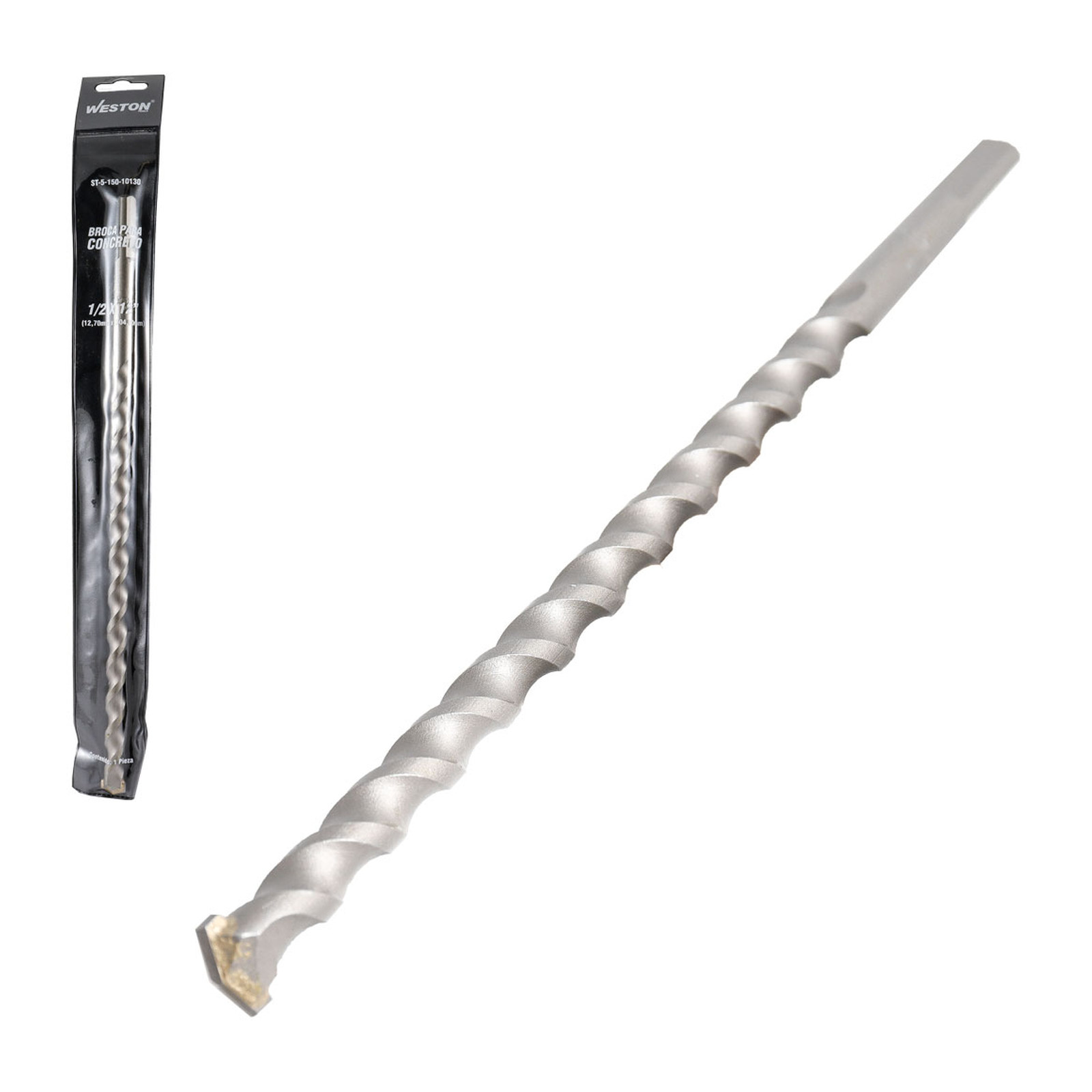 Broca para Concreto Weston 1/2" x 12" (2 piezas)