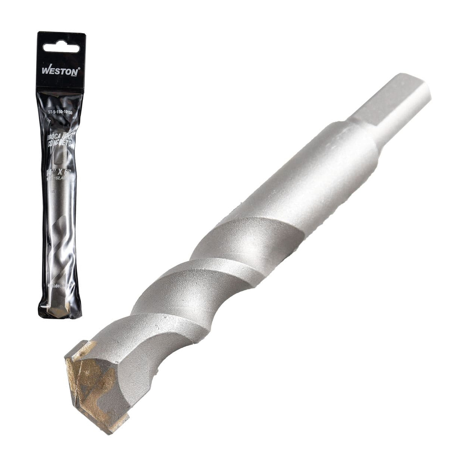 Broca para Concreto 3/4" x 6" Weston (Paquete de 5 piezas)