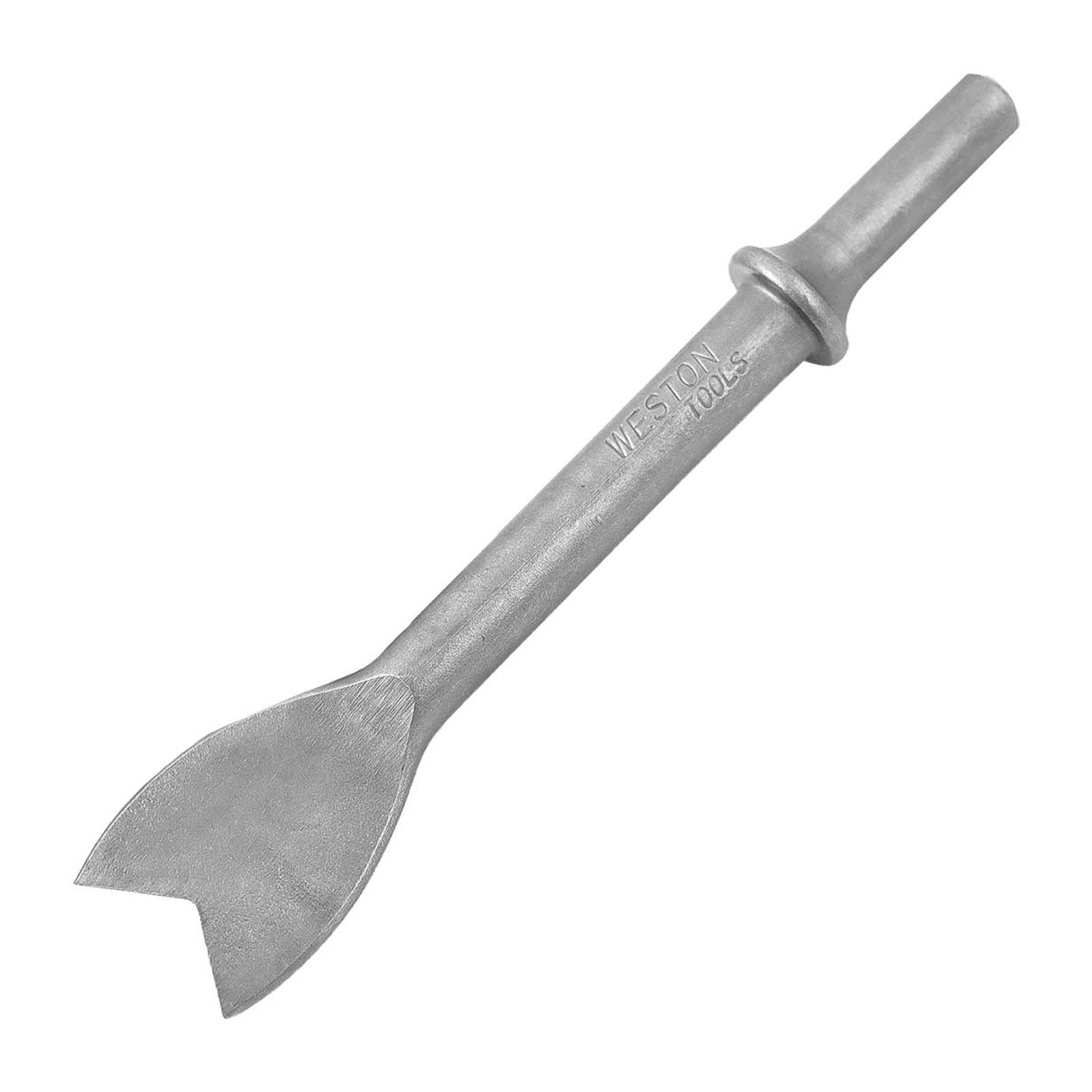 Cincel Neumático Weston con Zanco Redondo 1/2" Cola Corta para Tubo