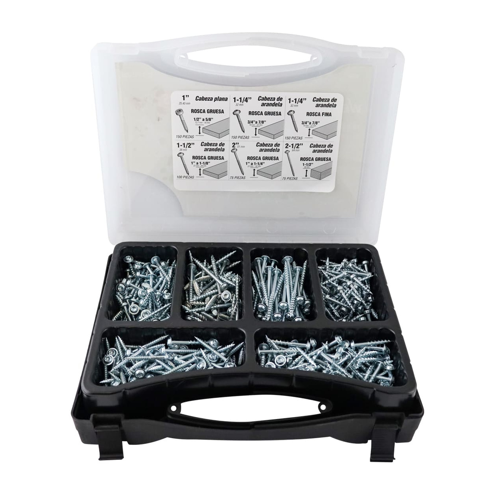 JUEGO DE 700 TORNILLOS T20 C/ESTUCHE - Imagen 2