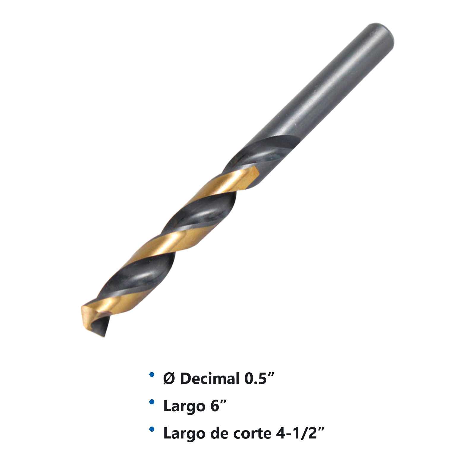 BROCA A.V. 1/2" MIMS (Precio x pieza - Empaque c/5 pzas) - Imagen 4