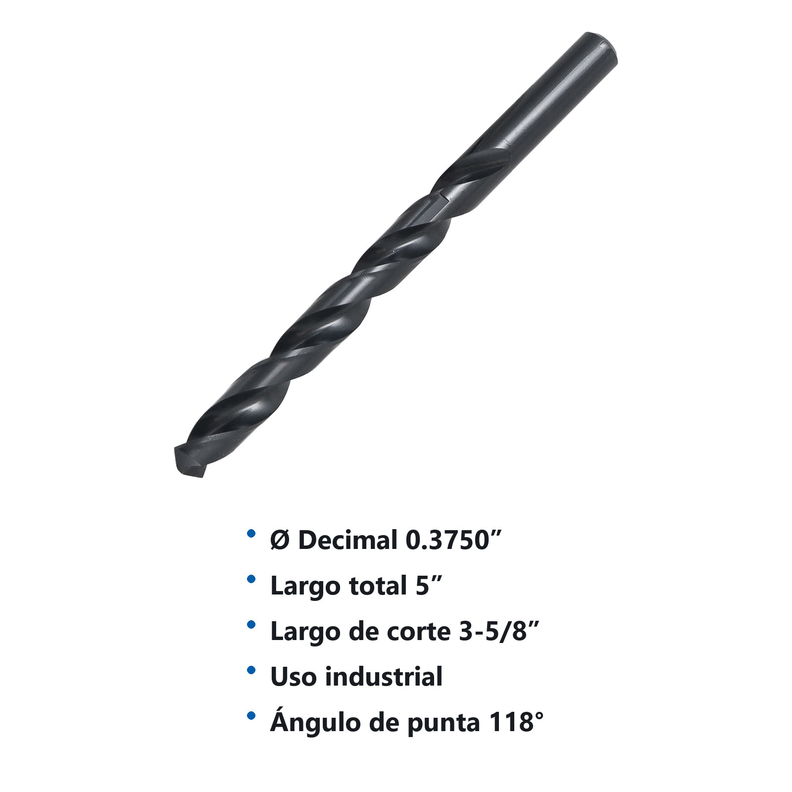 BROCA A.V. 3/8" (Precio x pieza - Empaque c/6 pzas) - Imagen 3