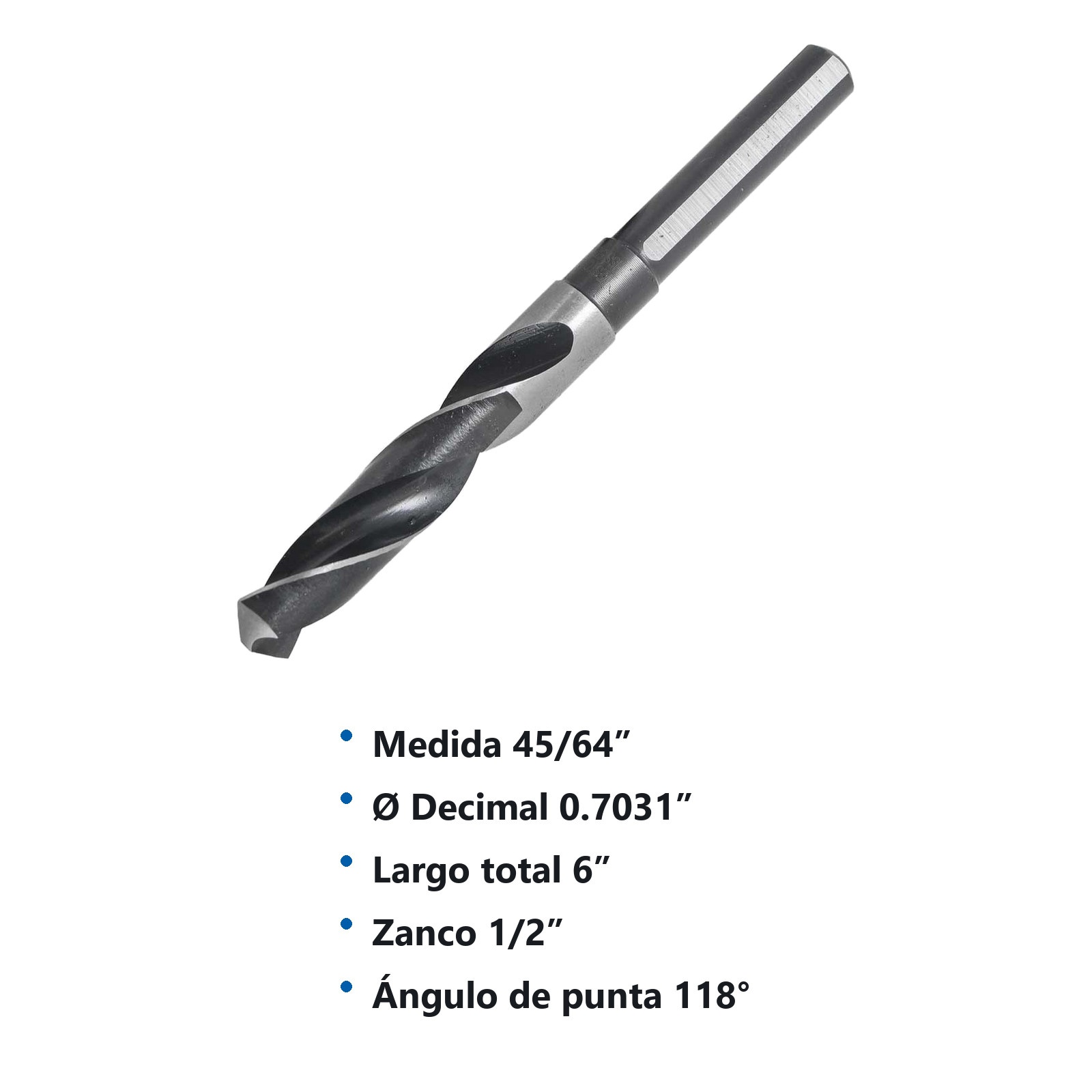 BROCA A.V. ZANCO 1/2" 45/64" - Imagen 4