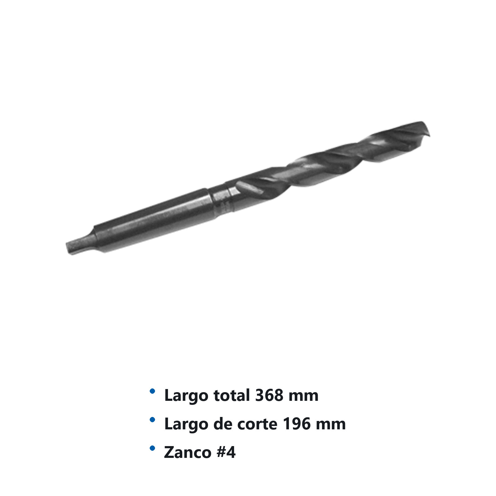 BROCA ZANCO CONICO 1-5/8" #4 - Imagen 2