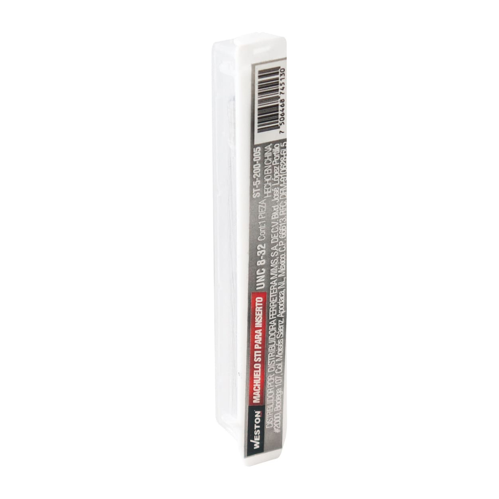 MACHUELO AAV STI PARA INSERTO HELICOIDAL UNC 8-32 - Imagen 4