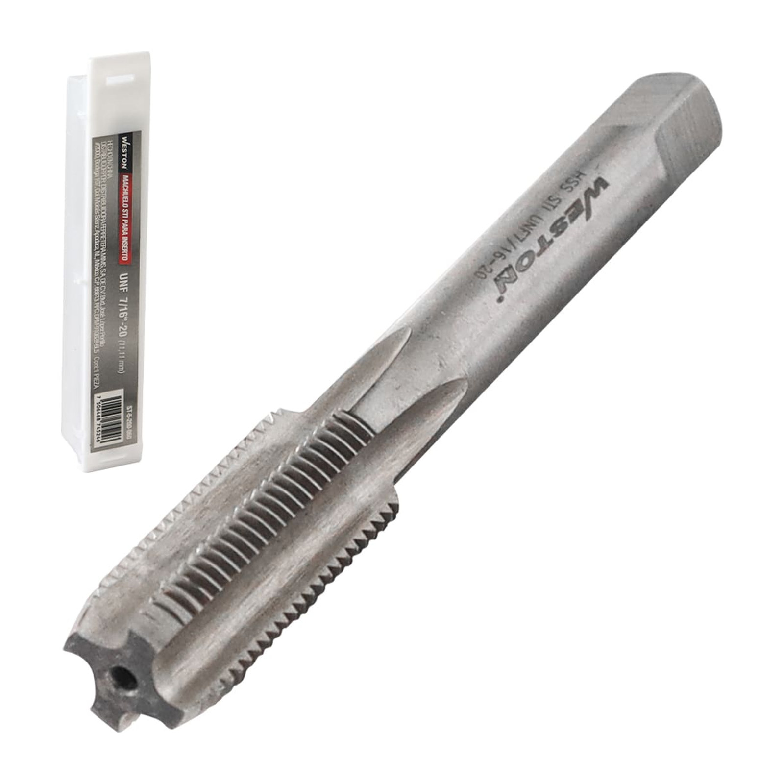 Machuelo STI Weston para Inserto Helicoidal UNF 7/16"-20