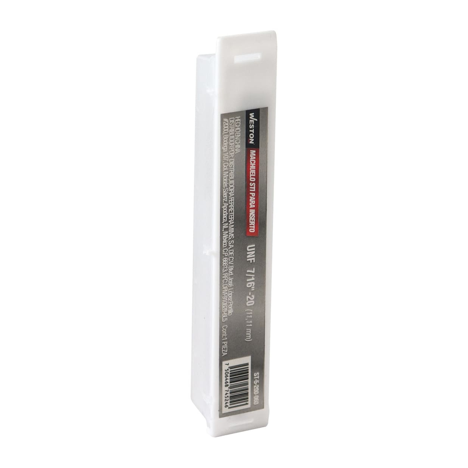 MACHUELO AAV STI PARA INSERTO HELICOIDAL UNF 7/16"-20 - Imagen 4