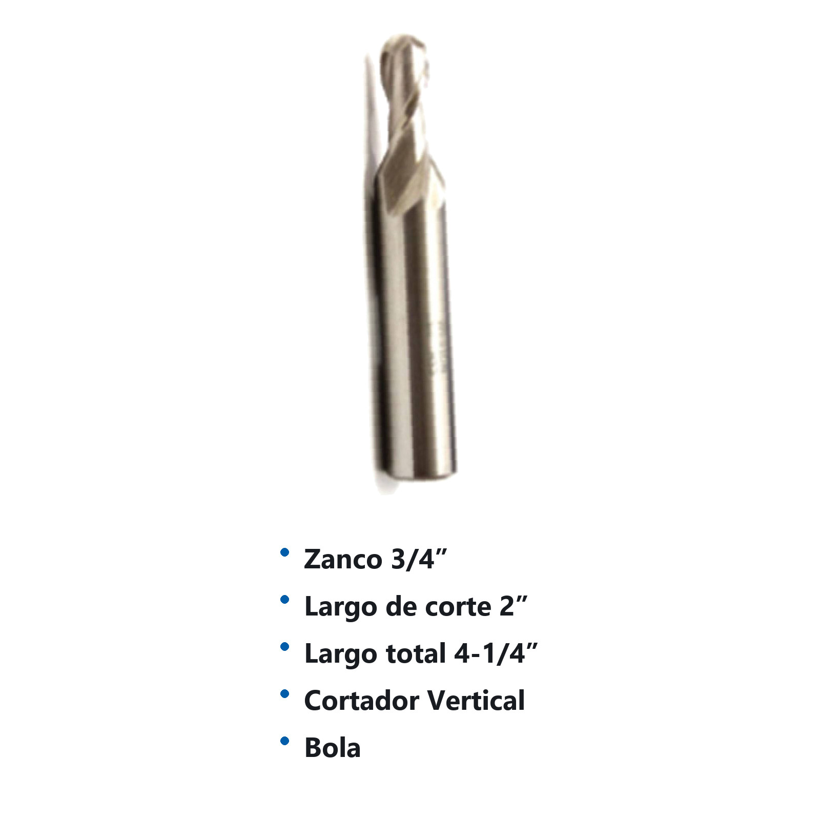CORTADOR VERTICAL 13/16 X 3/4" BOLA 2F A. V. - Imagen 2