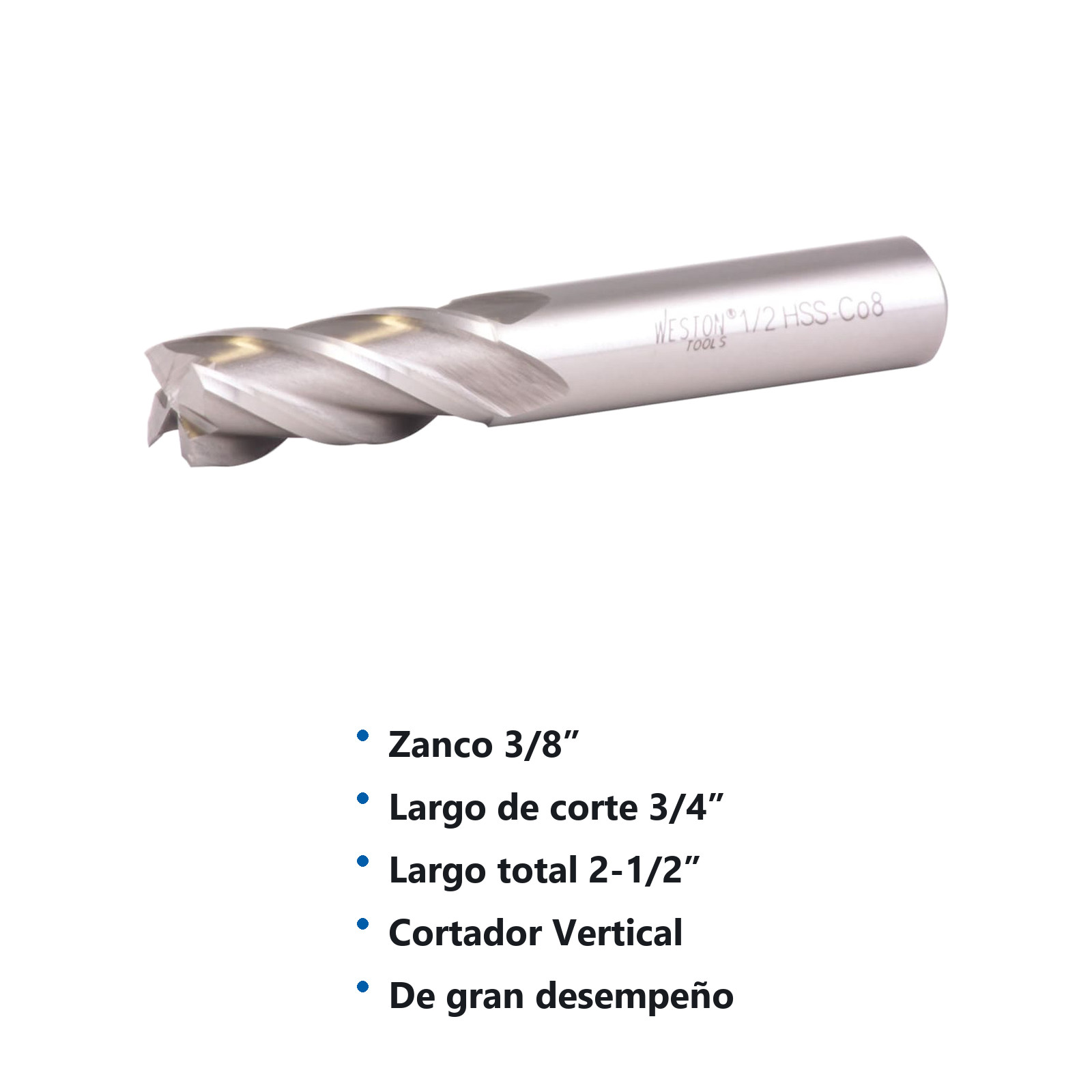 CORTADOR VERTICAL M42 3/8 X 3/8" 4F - Imagen 2