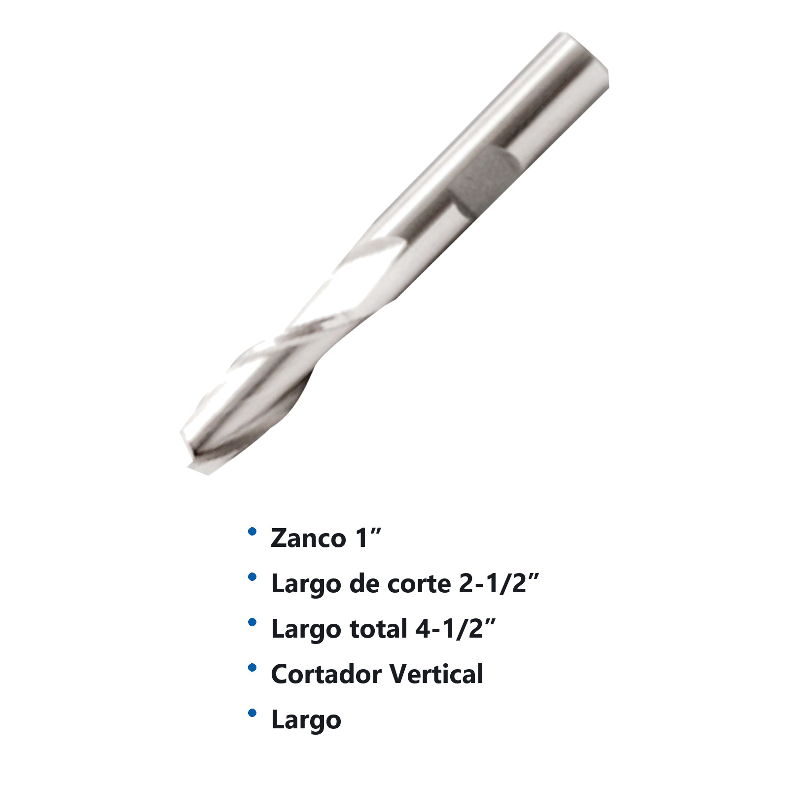 CORTADOR VERTICAL 1 X 1" 2F LARGO - Imagen 2