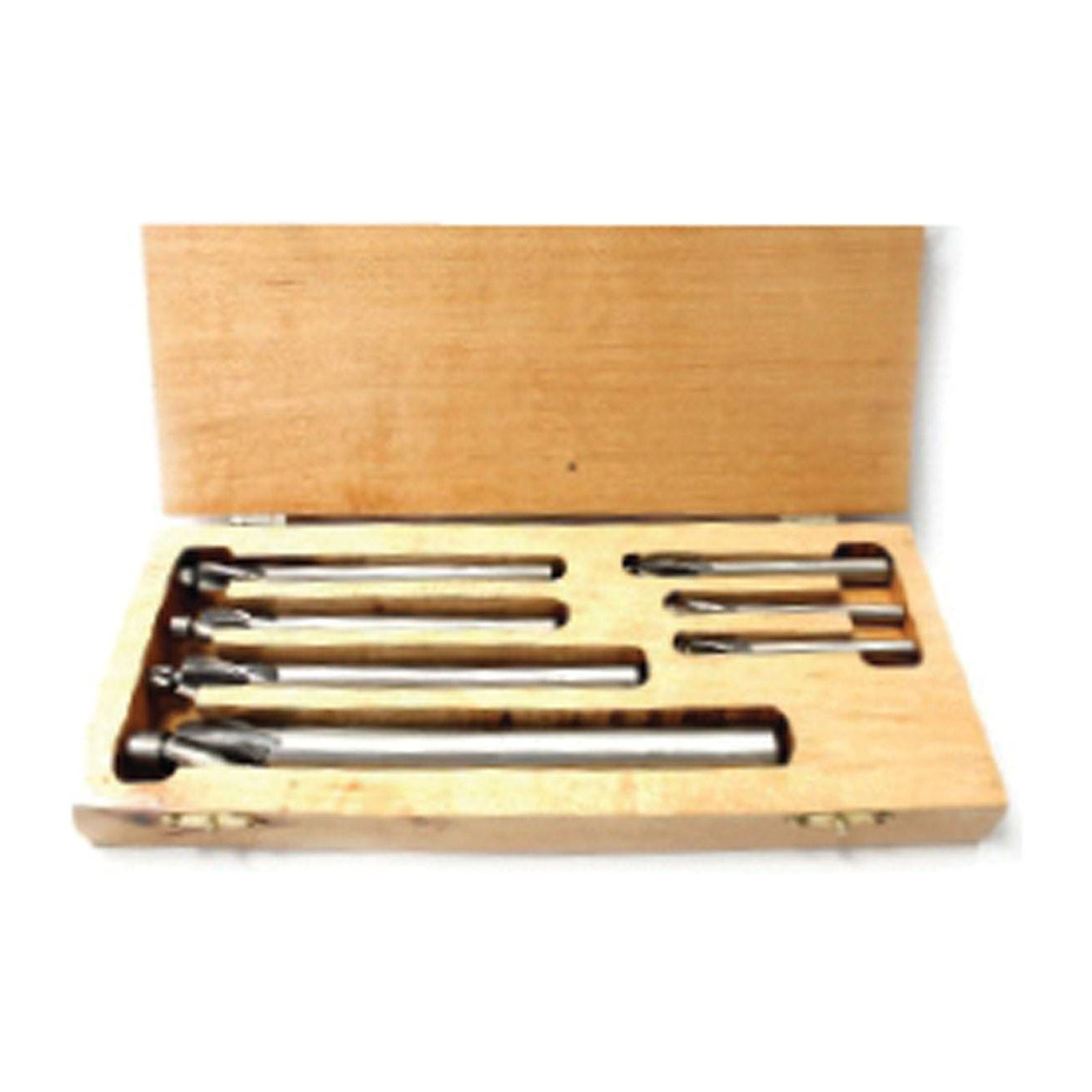 Juego de Escariadores para Tornillo Allen 6 Piezas 1/4, 5/16, 3/8, 1/2, 5/8 y 3/4" WESTON