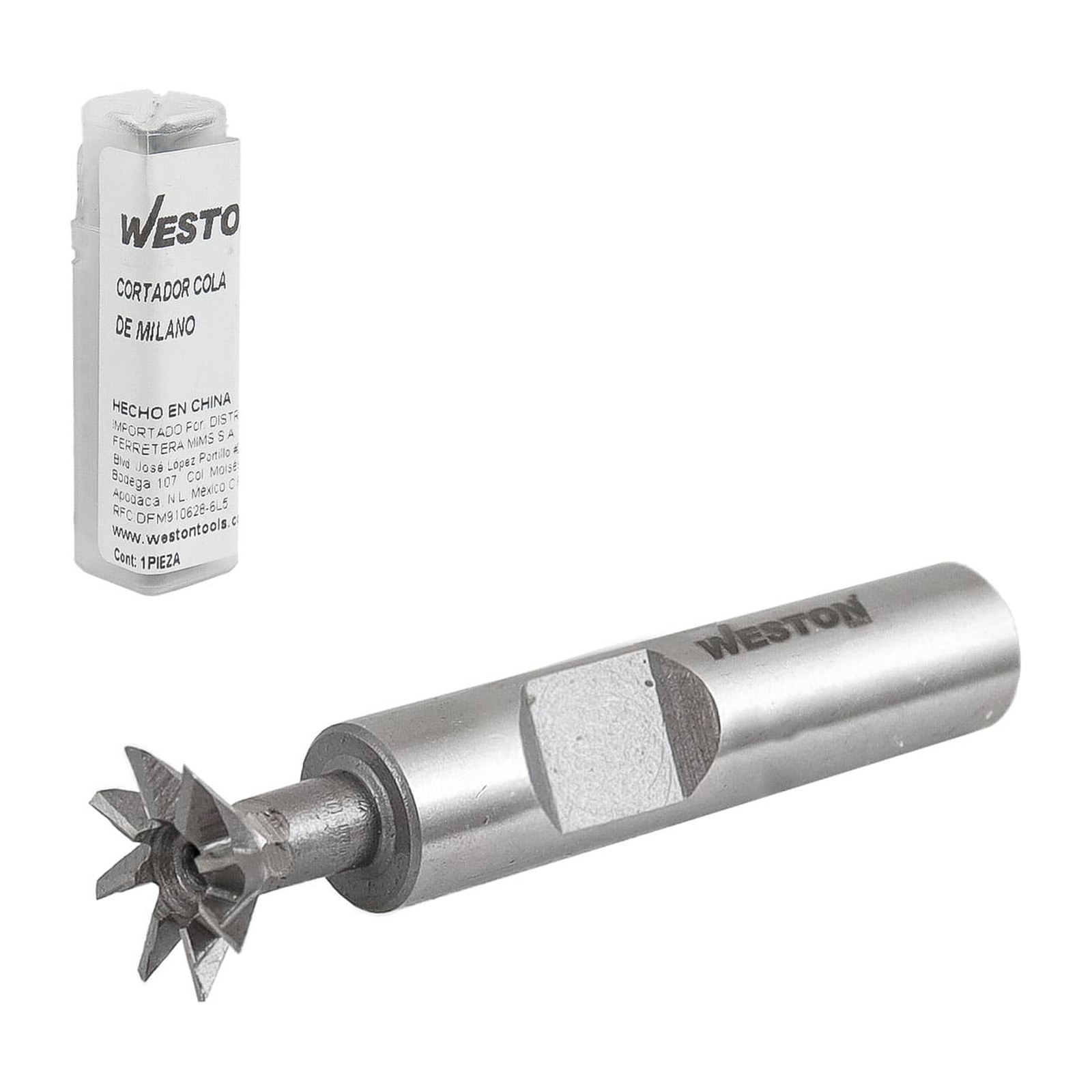 Cortador Cola de Milano 3/4" 45 Grados WESTON