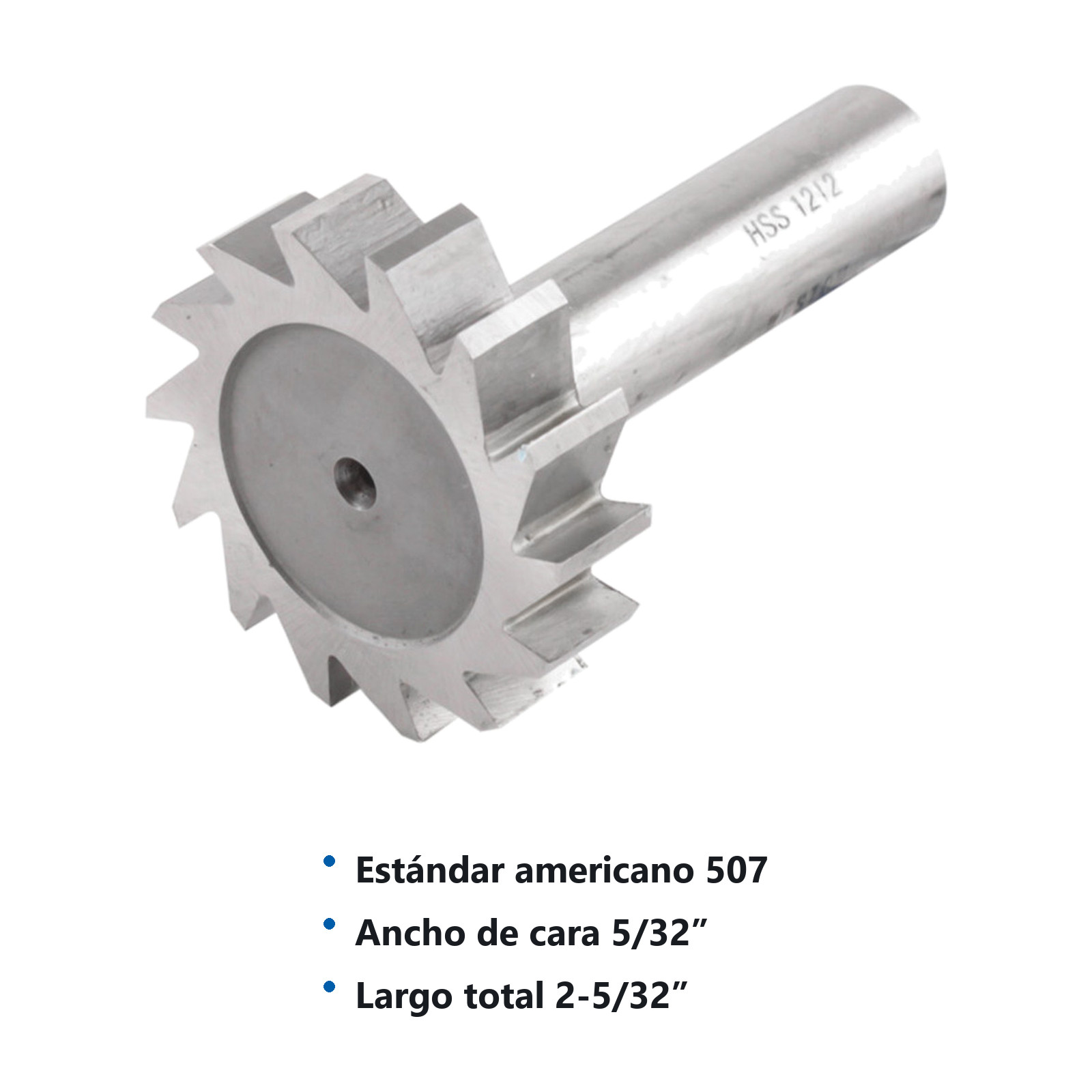 CORTADOR WOODRUFF # 507 7/8 X 5/32" A.V. - Imagen 2