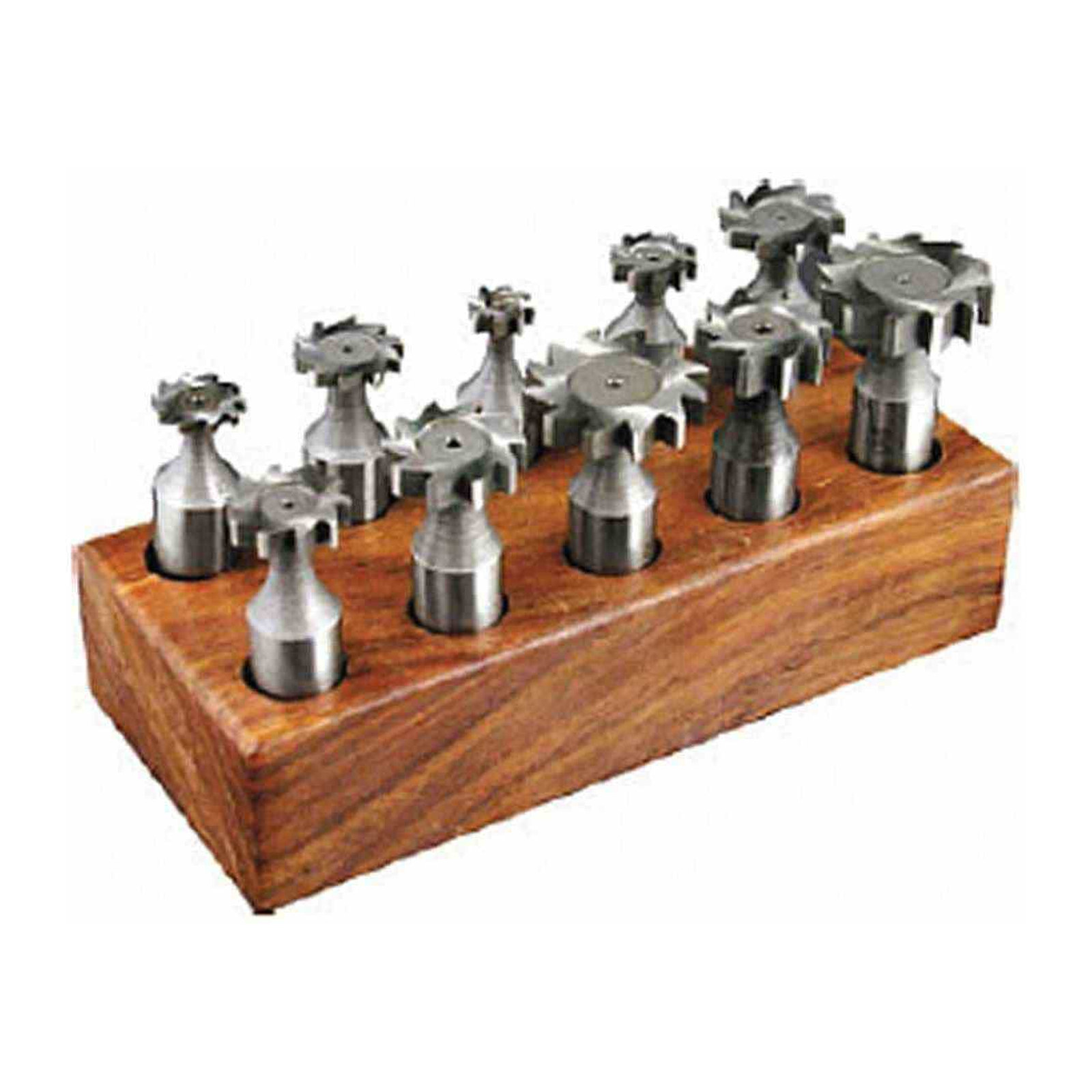 Juego de Cortadores Woodruff Weston Modelo 3800-1101 - 10 Piezas