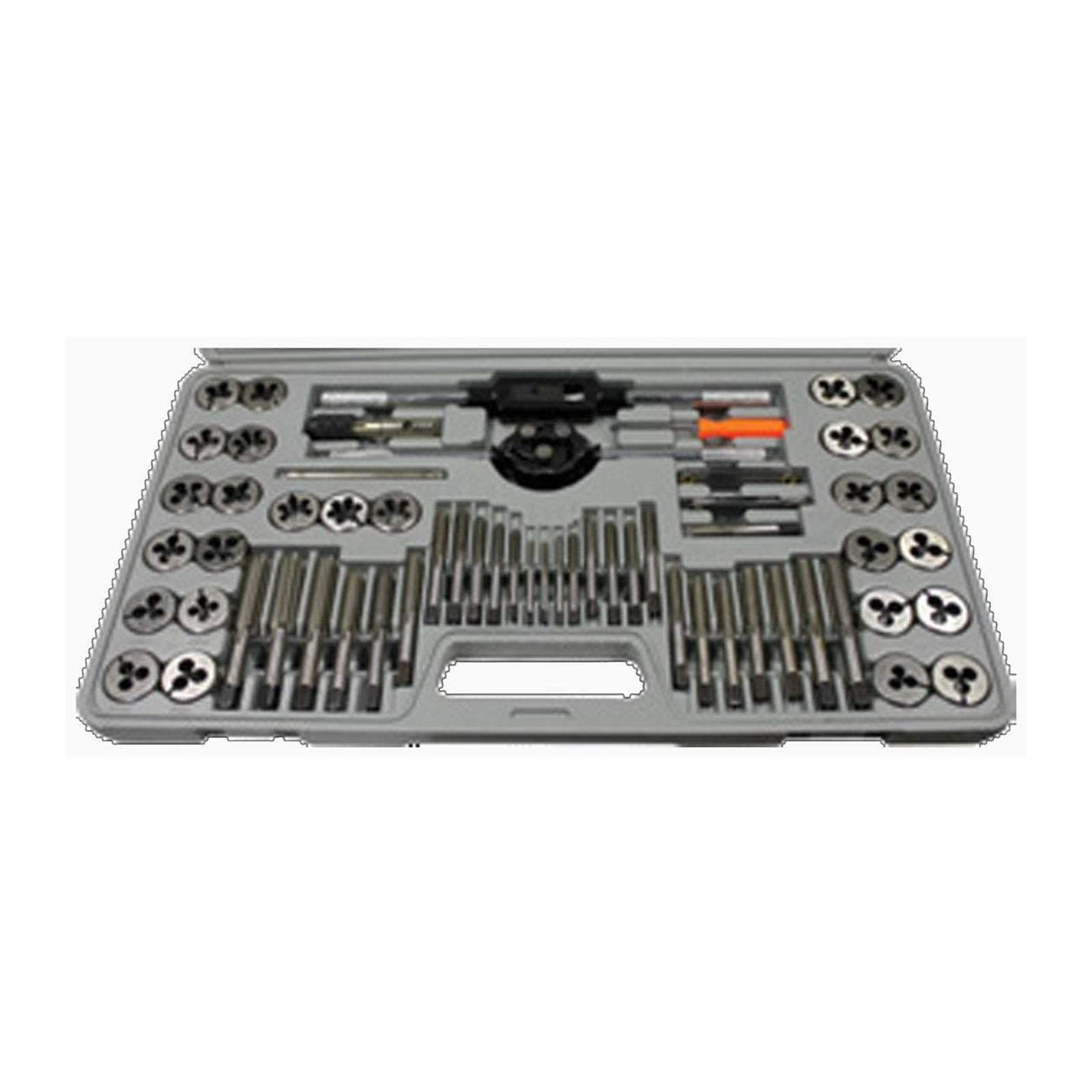 Juego de Machuelos y Dados Métrico M6 a M24 mm 45 Piezas Weston