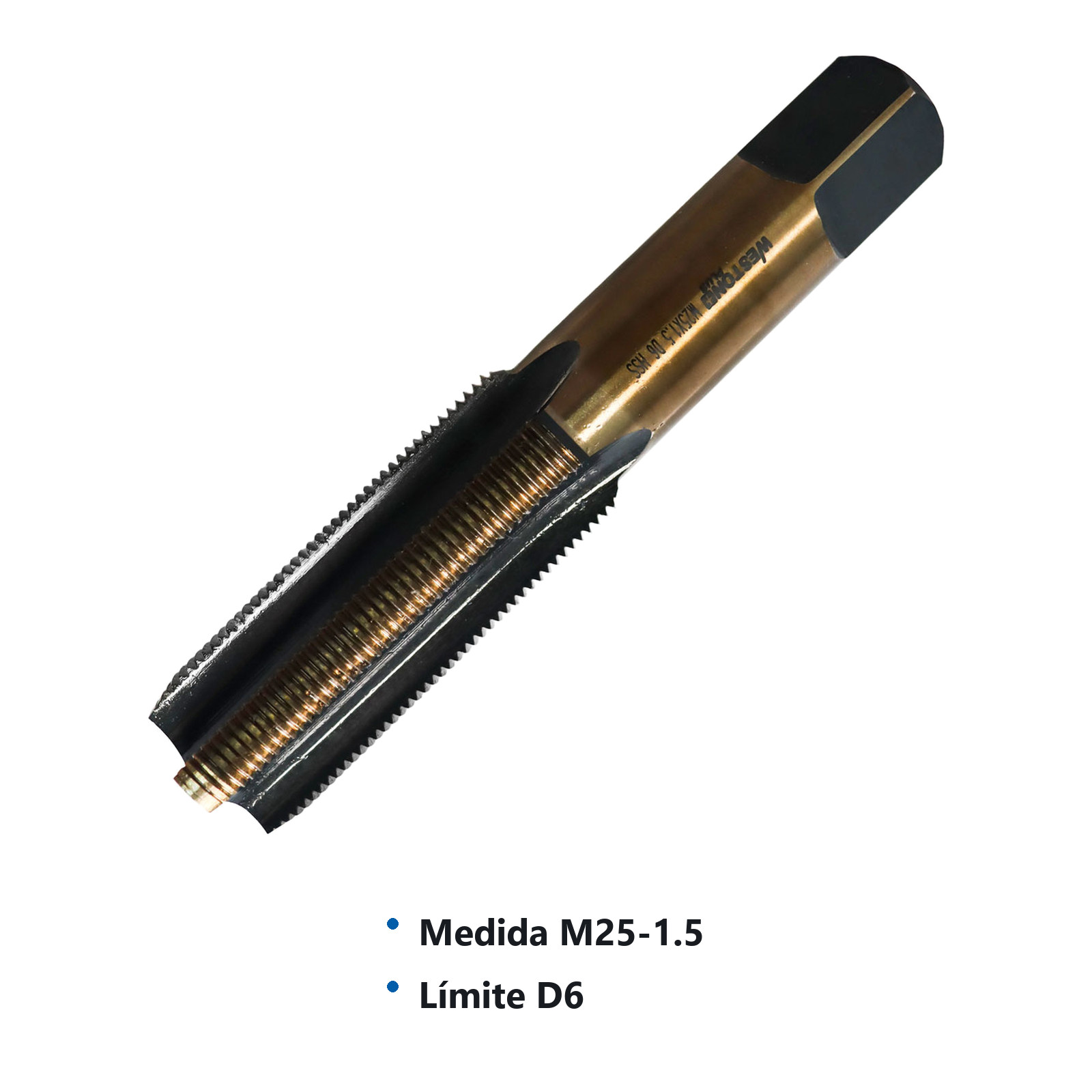 MACHUELO PLUS M25 X 1.5 D6 AV - Imagen 3