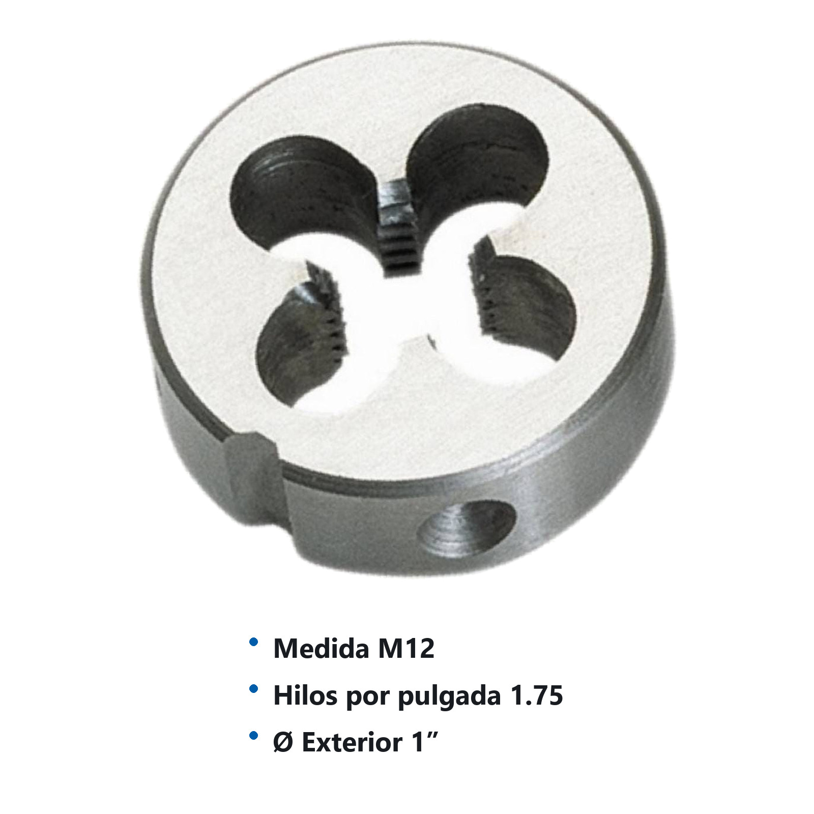 DADO PLUS M12 X 1.75 X 1" - Imagen 2